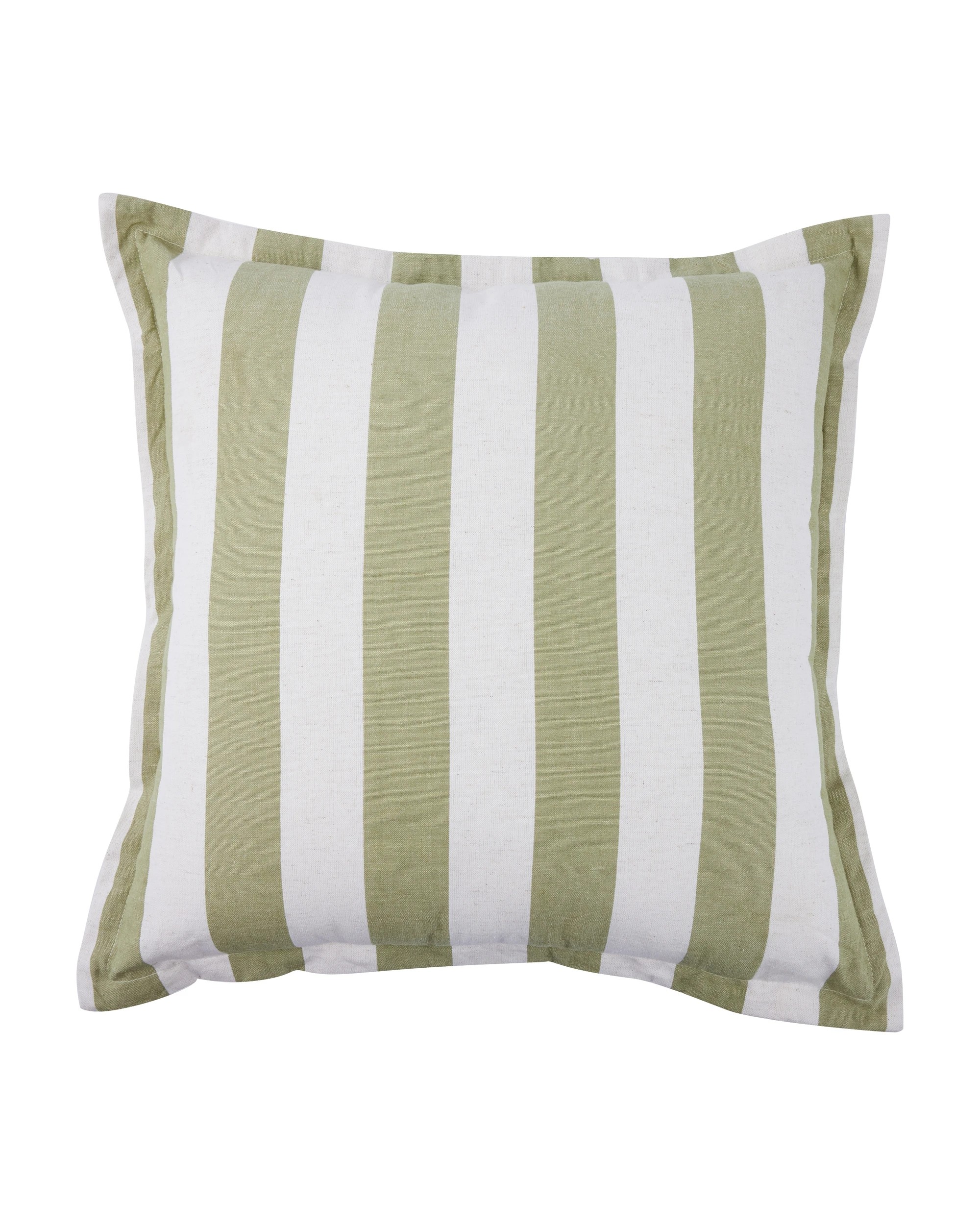 1 50cm Stripe Cushion - Sage, 1 of 4