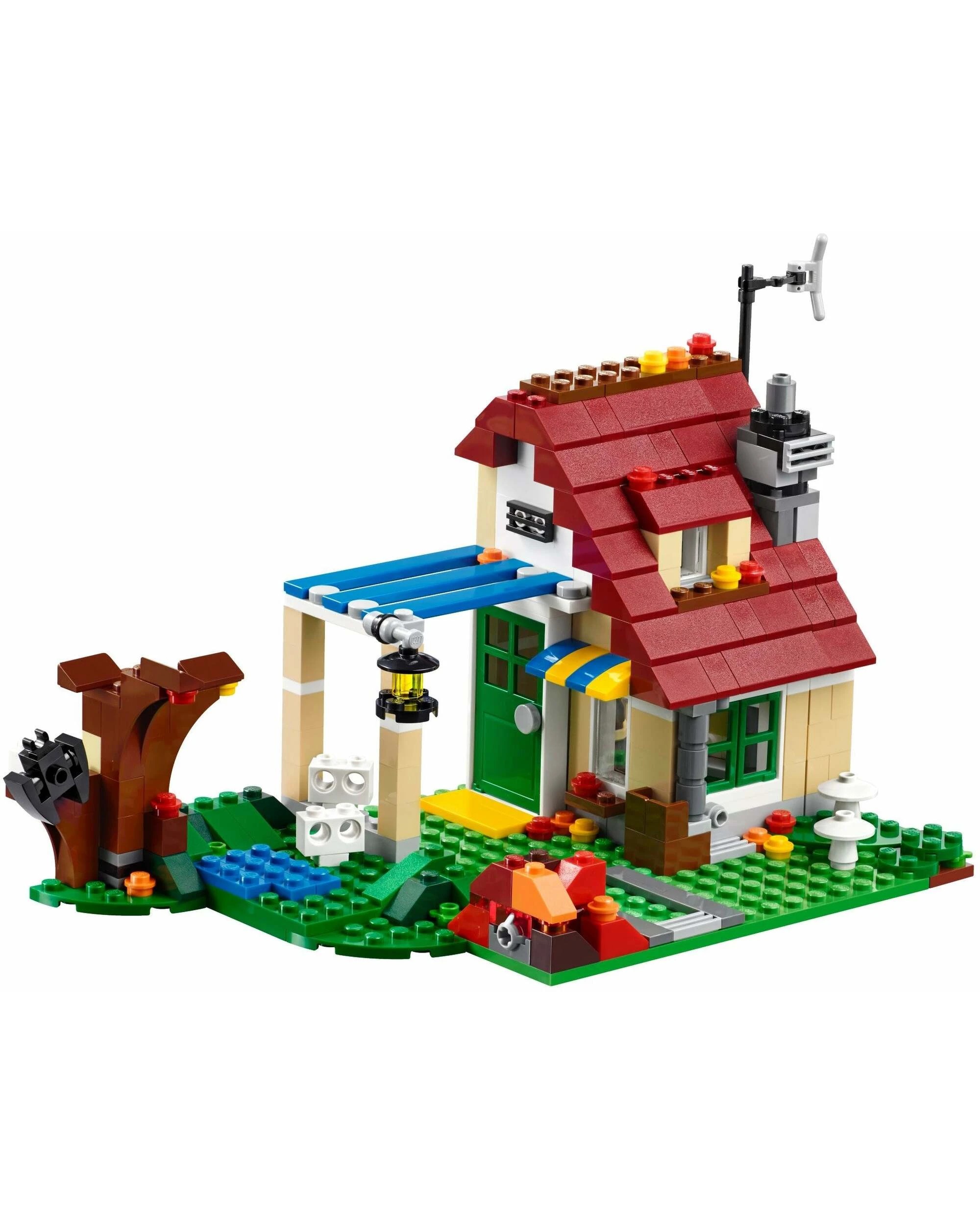 3 LEGO 31038 Changing Seasons: 3-in-1 Summer, Autumn & Winter Cottage, 3 of 5
