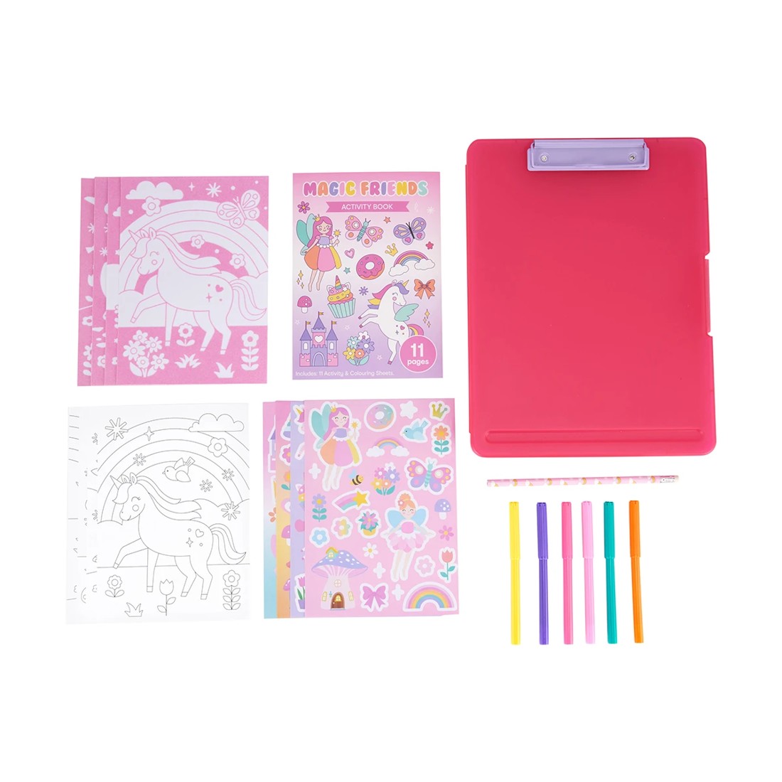 3 Travel Activity Kit - Magical Unicorn, 3 of 9