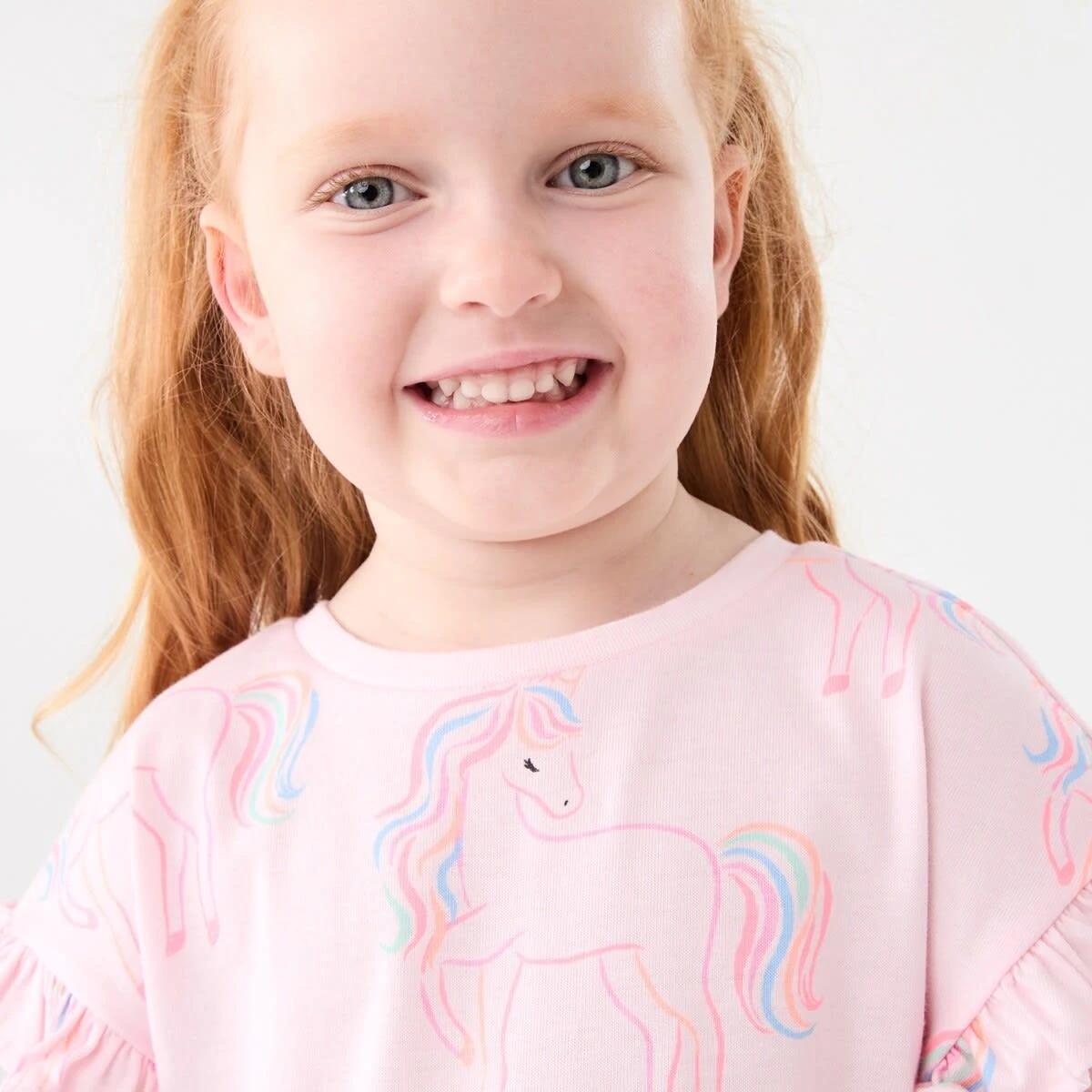 3 Jersey Dress VIBRANT UNICORN BALLERINA, 3 of 8
