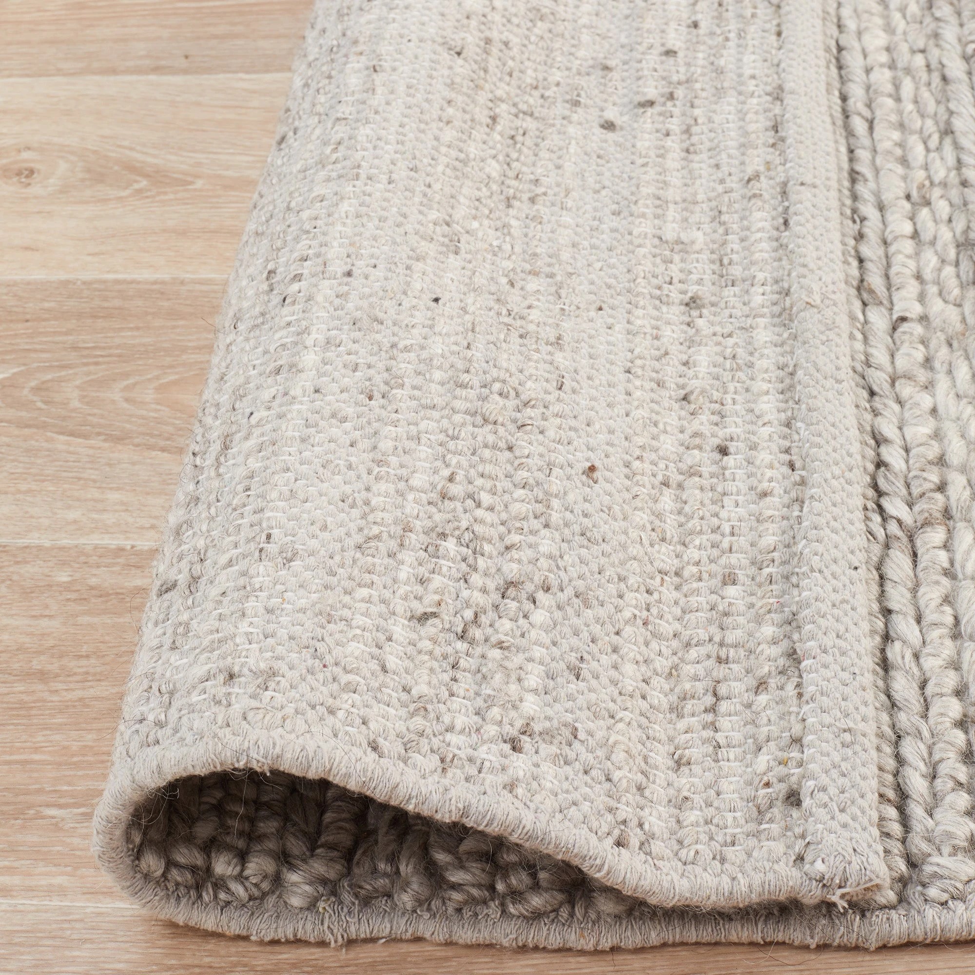 7 Common Ground Rugs Meadow 801 280x190cm - Large Floor Rug - Grey, 7 of 7