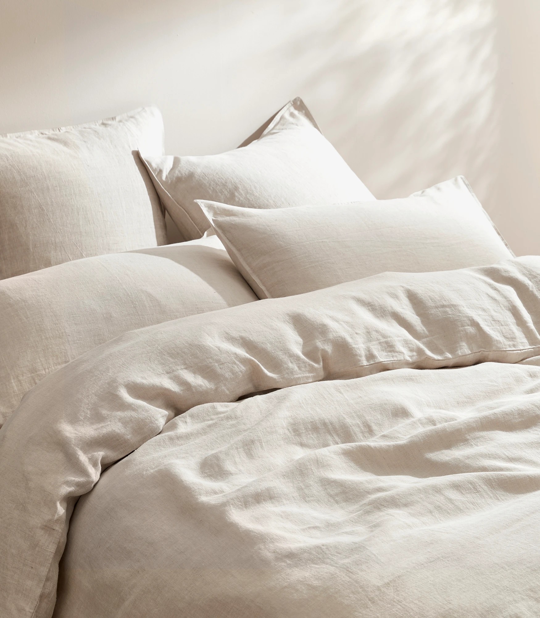 2 Target European Linen Quilt Cover Set
 - Queen Bed
 - Natural, 2 of 4