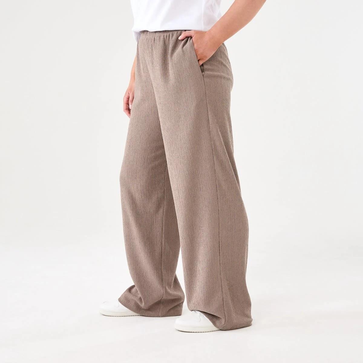 2 Textured Pants CARIBOU BROWN, 2 of 5