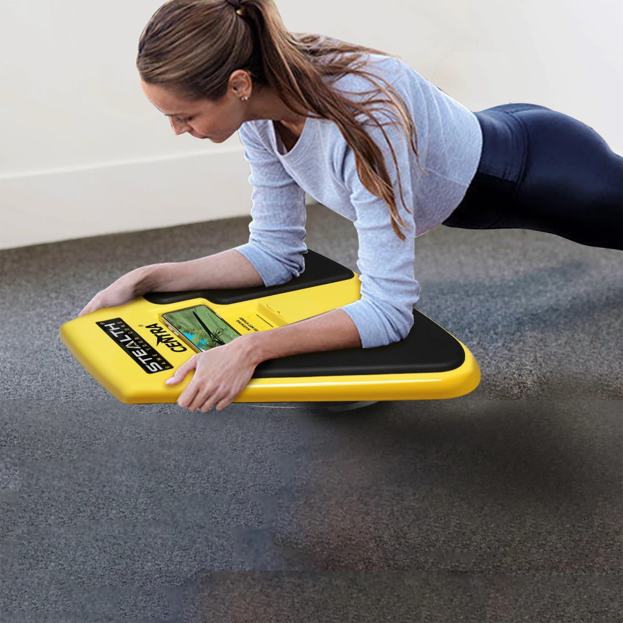 8 Centra Core Deluxe Trainer Balance Board Free Fun Game Abs Exercise Bluetooth, 8 of 9