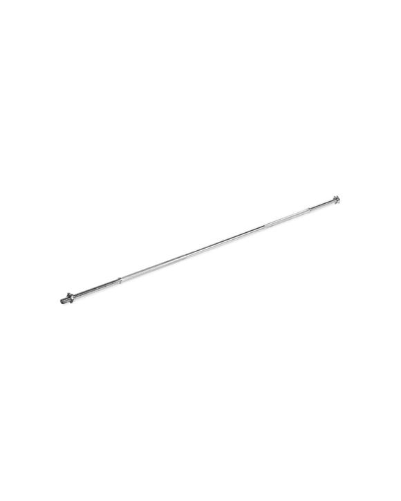 Bodyworx Spinlock Bar And Collars V2 84in 28mm 100kg Capacity Solid Steel - Silver