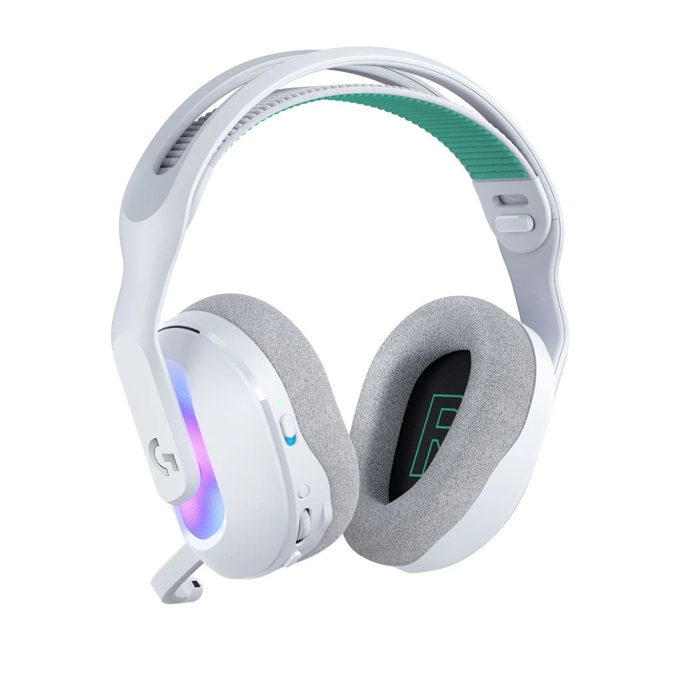 2 Logitech - G522 LIGHTSPEED Wireless Gaming Headset - White
 - White, 2 of 5