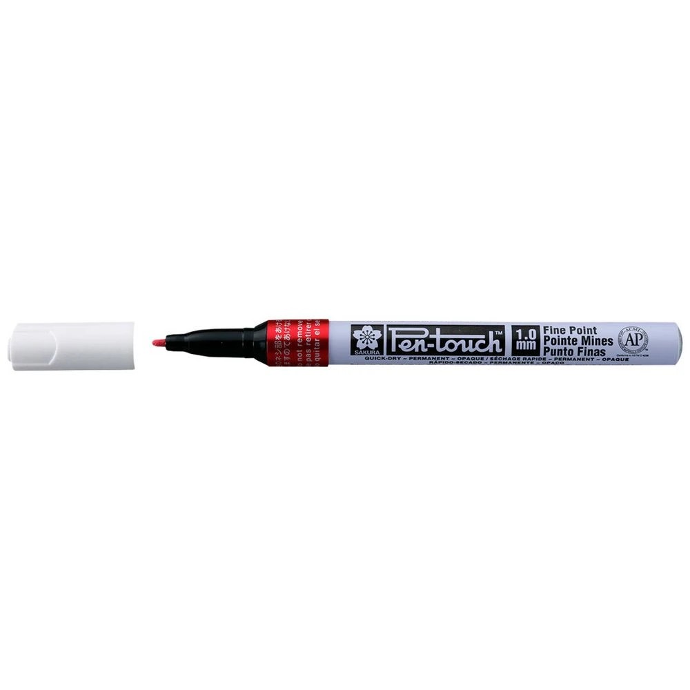 1 Sakura Pen-touch Paint Marker 1mm Red, 1 of 5