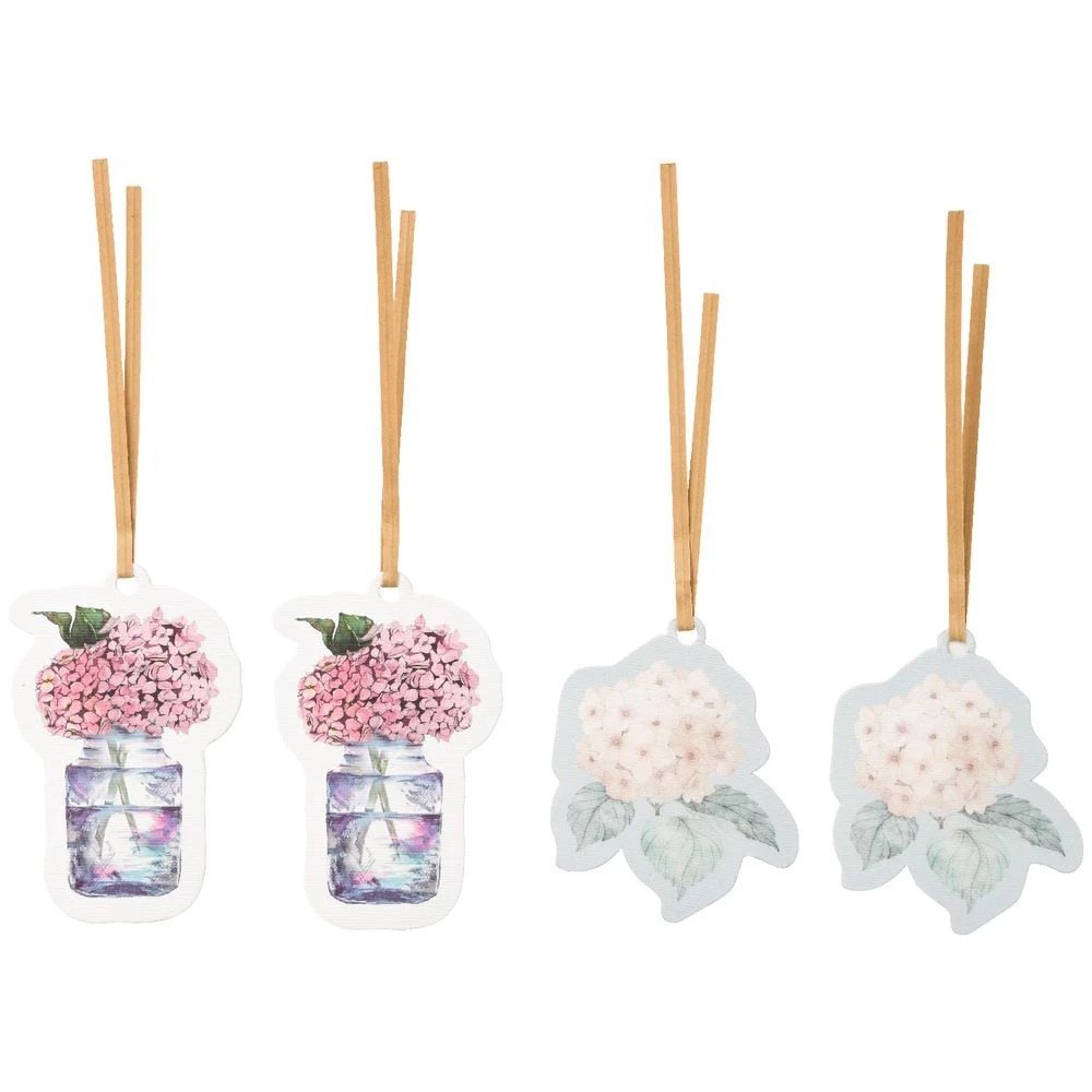 2 Otto Gift Tags Hydrangea 4 Pack, 2 of 2
