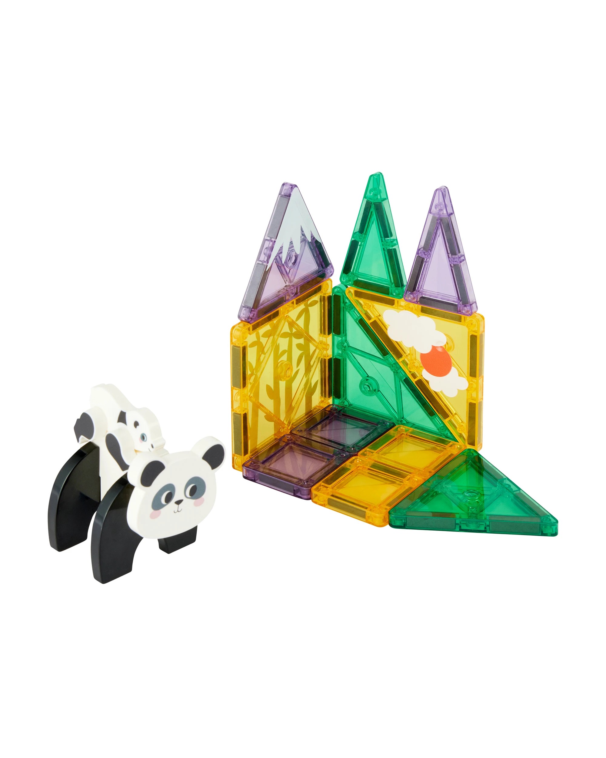 2 13 Piece Panda Magnetic Tiles, 2 of 9