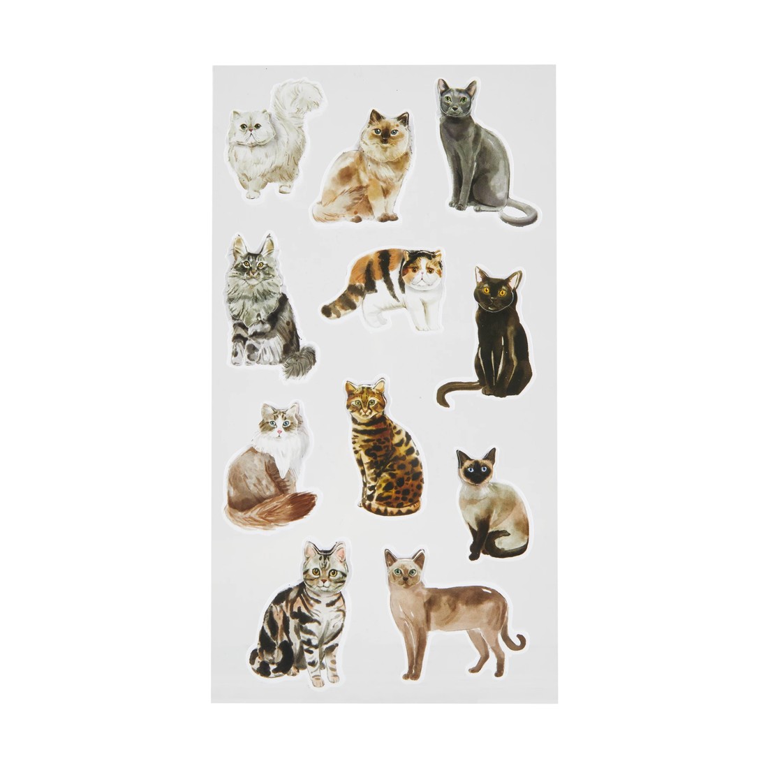 2 3D Stickers Sheet - Cats, 2 of 2