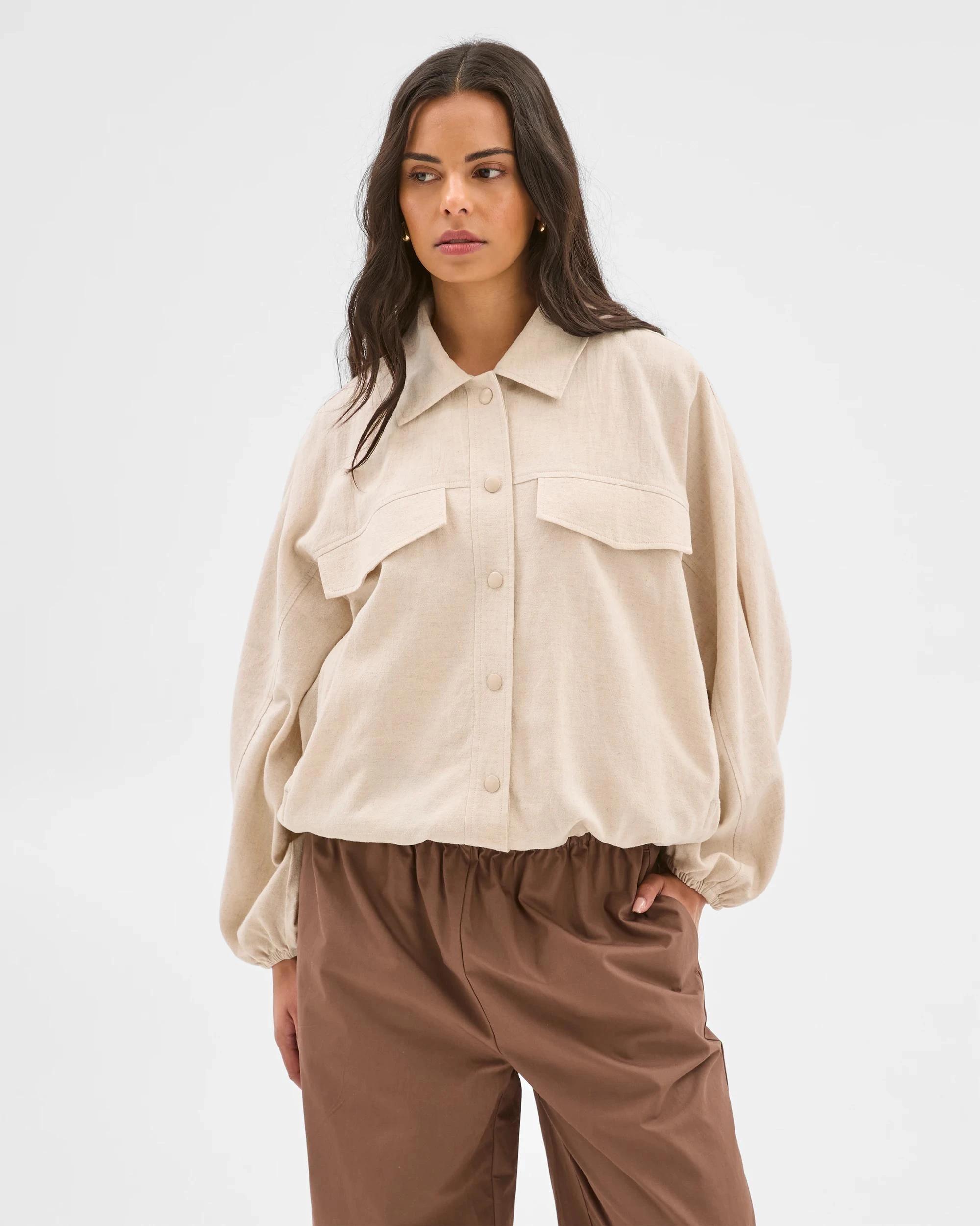 7 Target Textured Summer Jacket NEUTRAL, 7 of 7