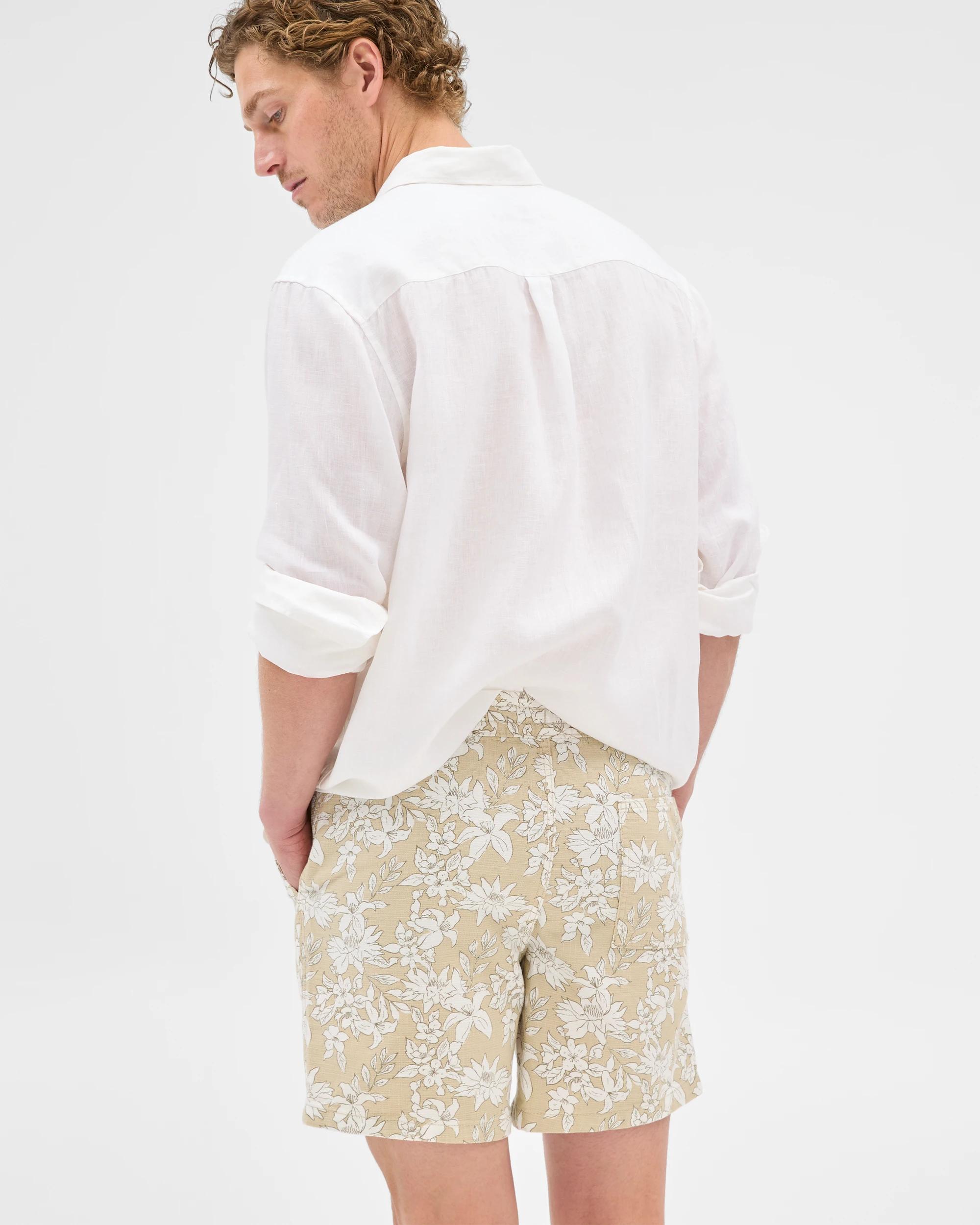 4 Target Australian Cotton Print Shorts STONE, 4 of 6