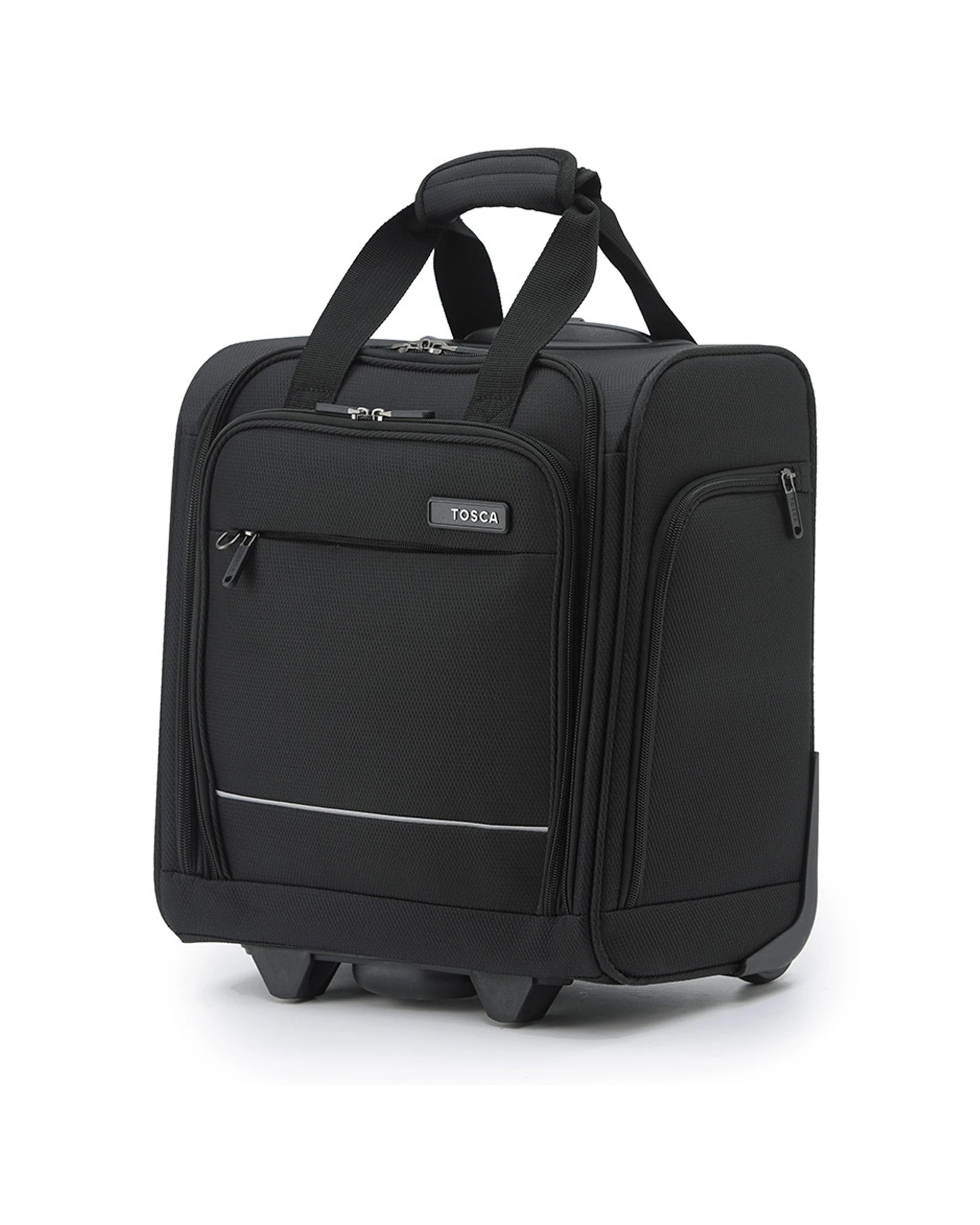 3 Tosca So Lite Small Under Seat Carry On - Black, 3 of 5