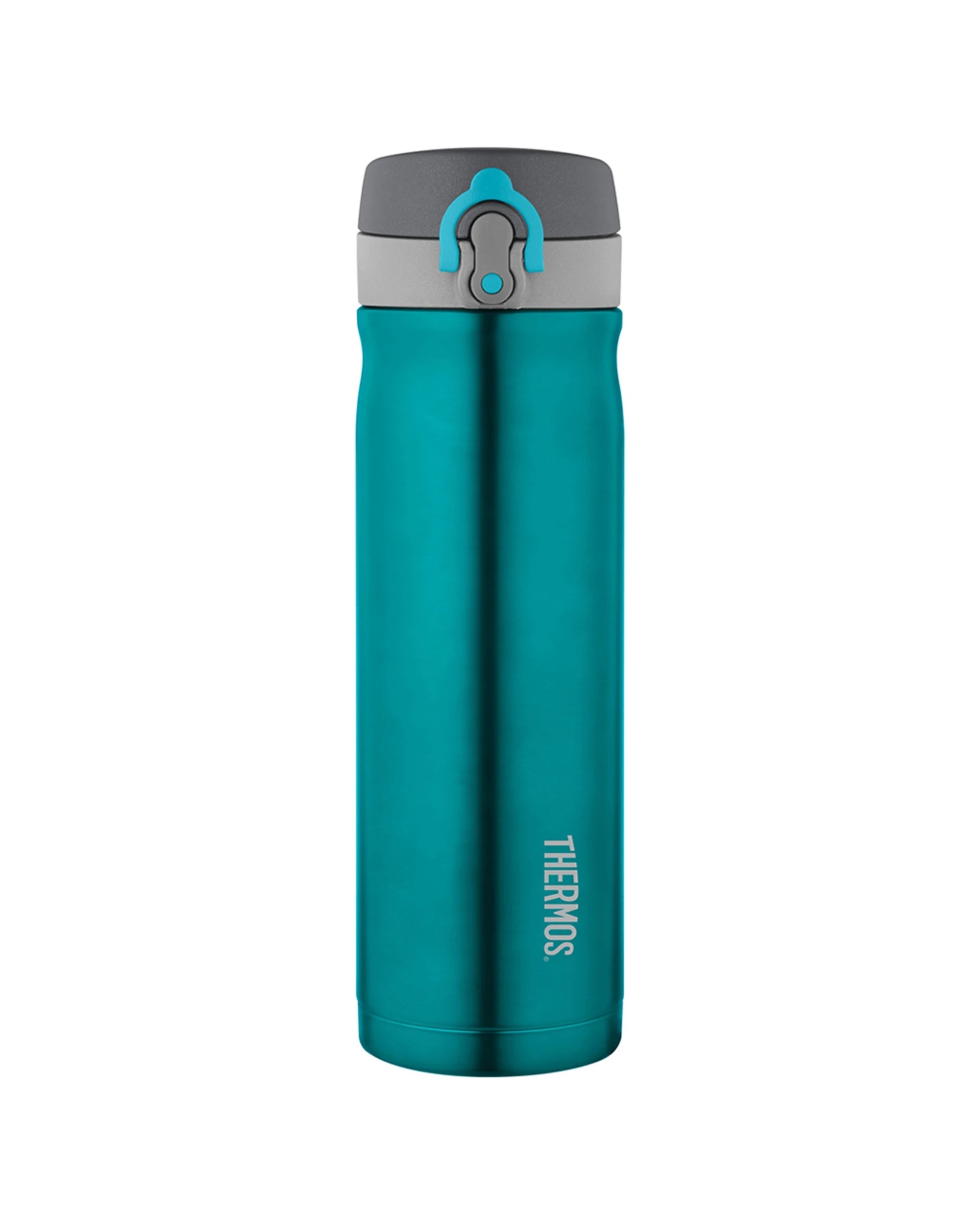 1 Thermos Vacuum Insulated Water Drink Bottle Leakproof Portable 470Ml - Blue, 1 of 1
