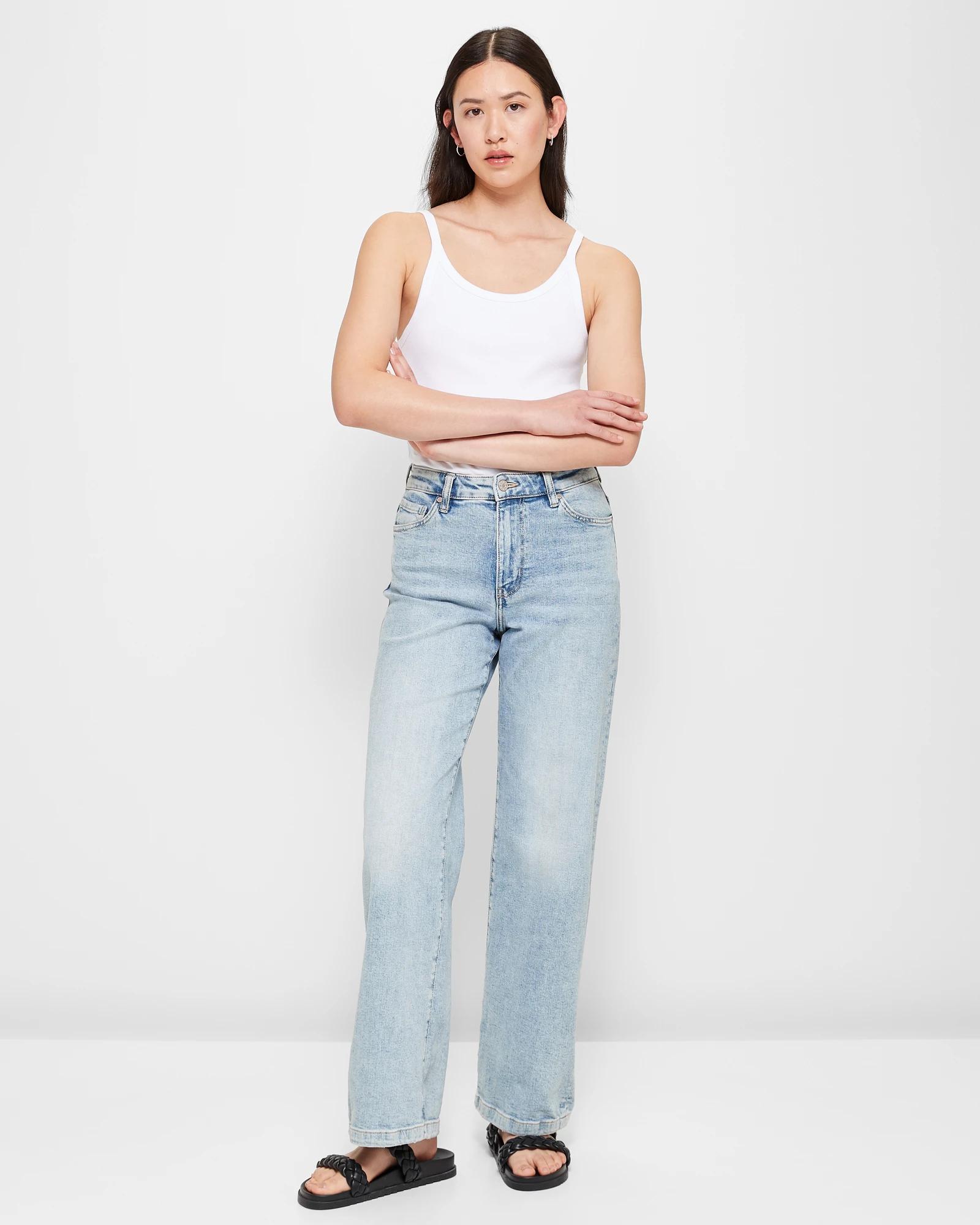 2 Target Australian Cotton Rib Cami BRILLIANT WHITE, 2 of 10