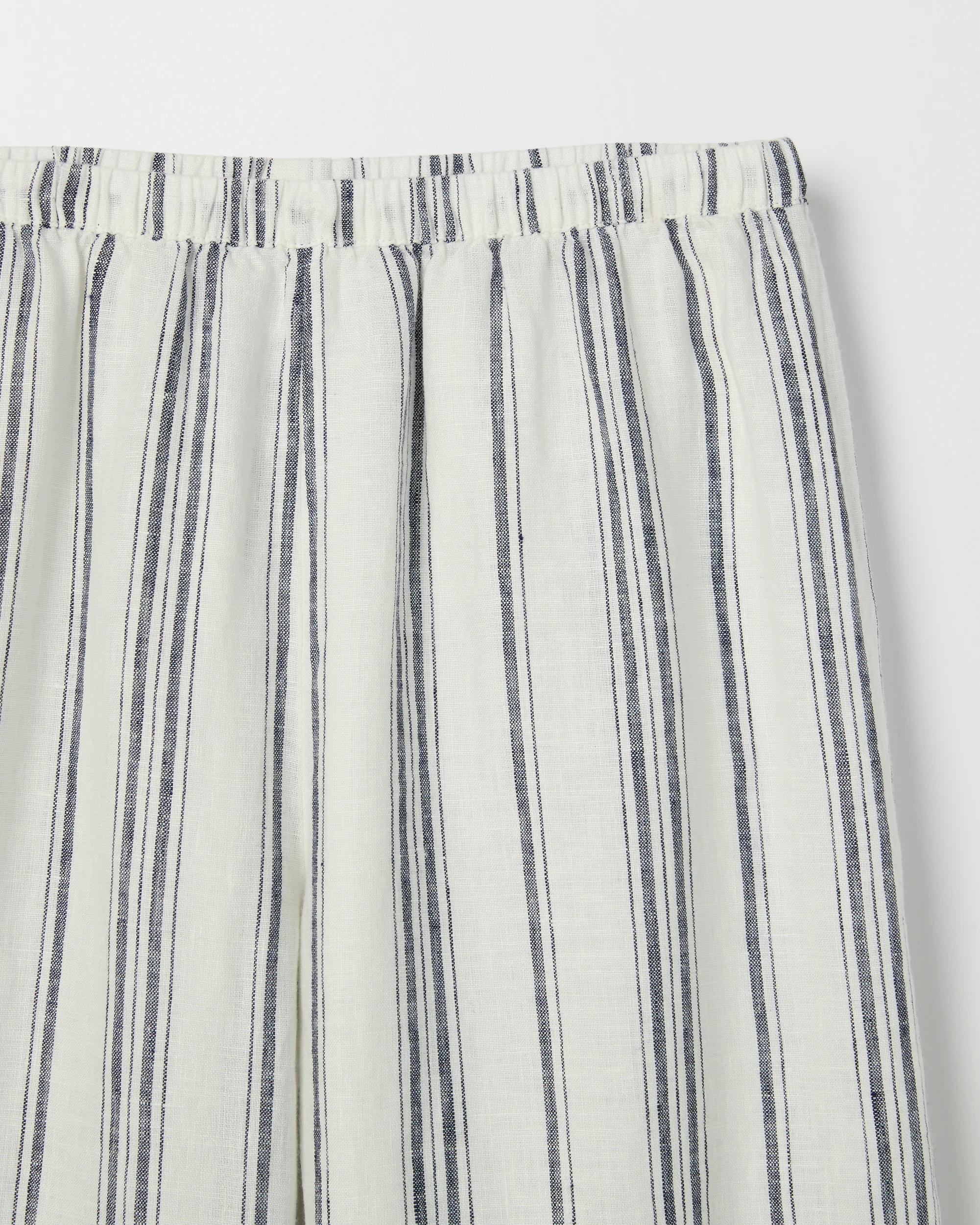 6 Target Kids European Linen Wide Leg Pants STRIPE, 6 of 6