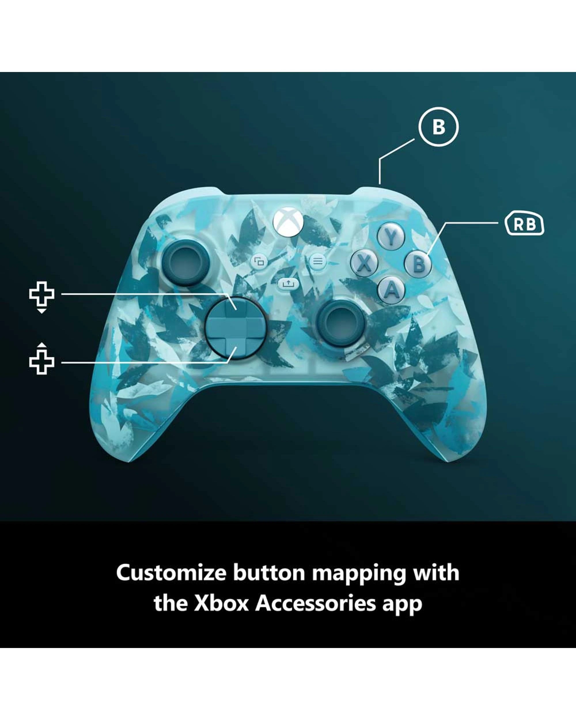 5 Xbox Wireless Controller - Ice Breaker Special Edition - Blue, 5 of 8