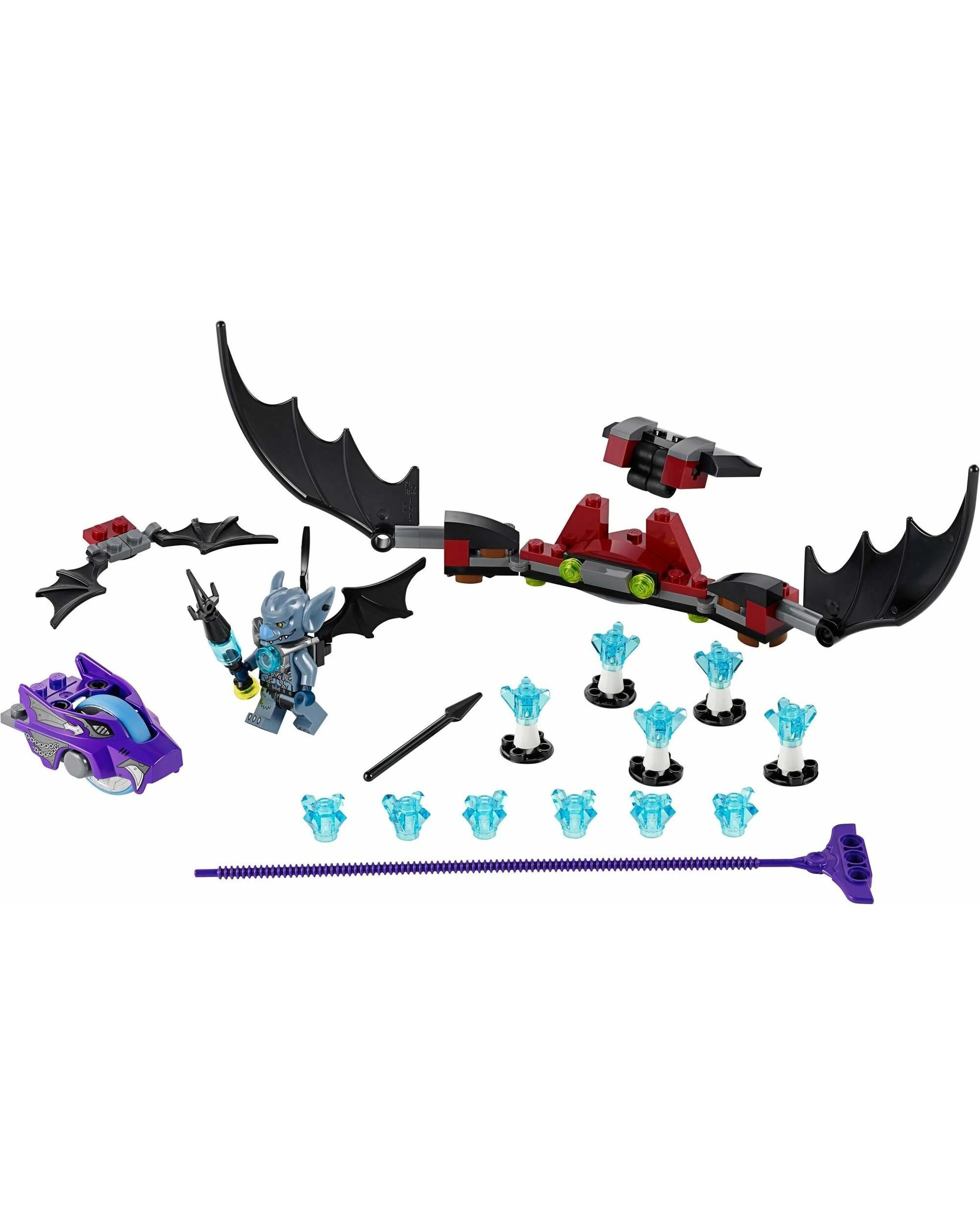 2 LEGO 70137 Bat Strike Speedorz Blista vs. CHI Bats, 2 of 2