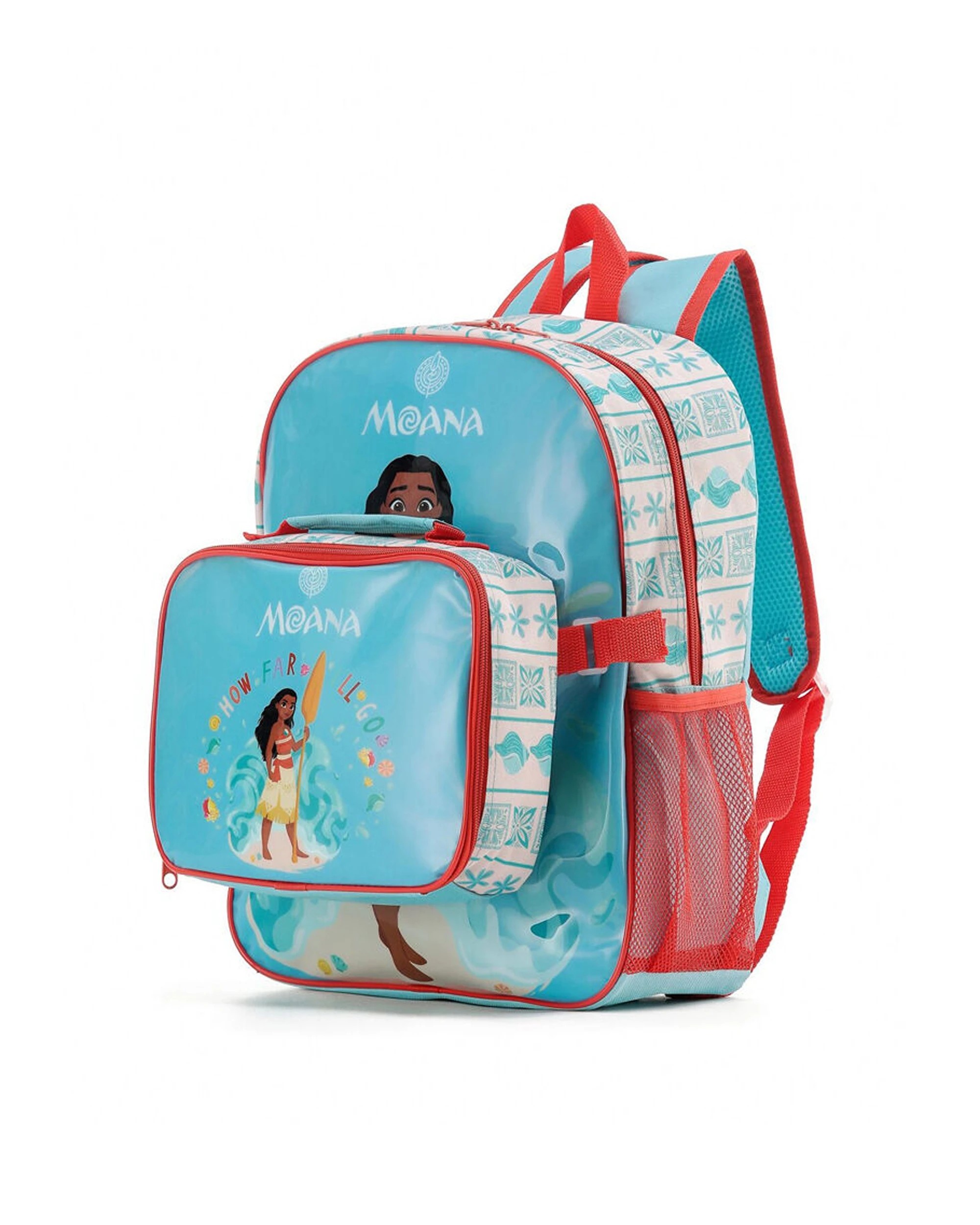 1 Disney Moana 15 In Backpack With Insulated Lunch Bag Kids 3 Years And Up - Multi, 1 of 3