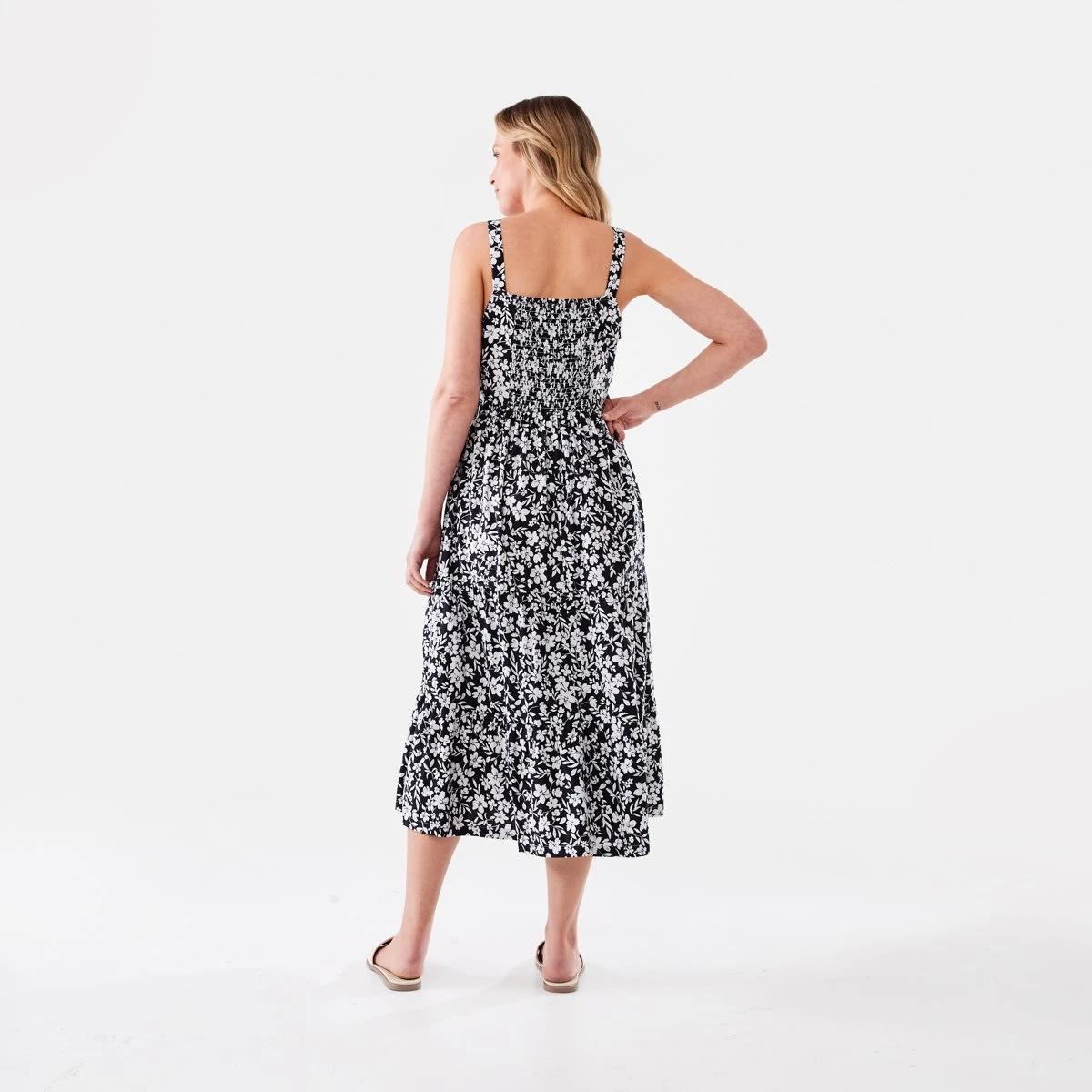 3 Maternity Sleeveless Dress Floral, 3 of 7