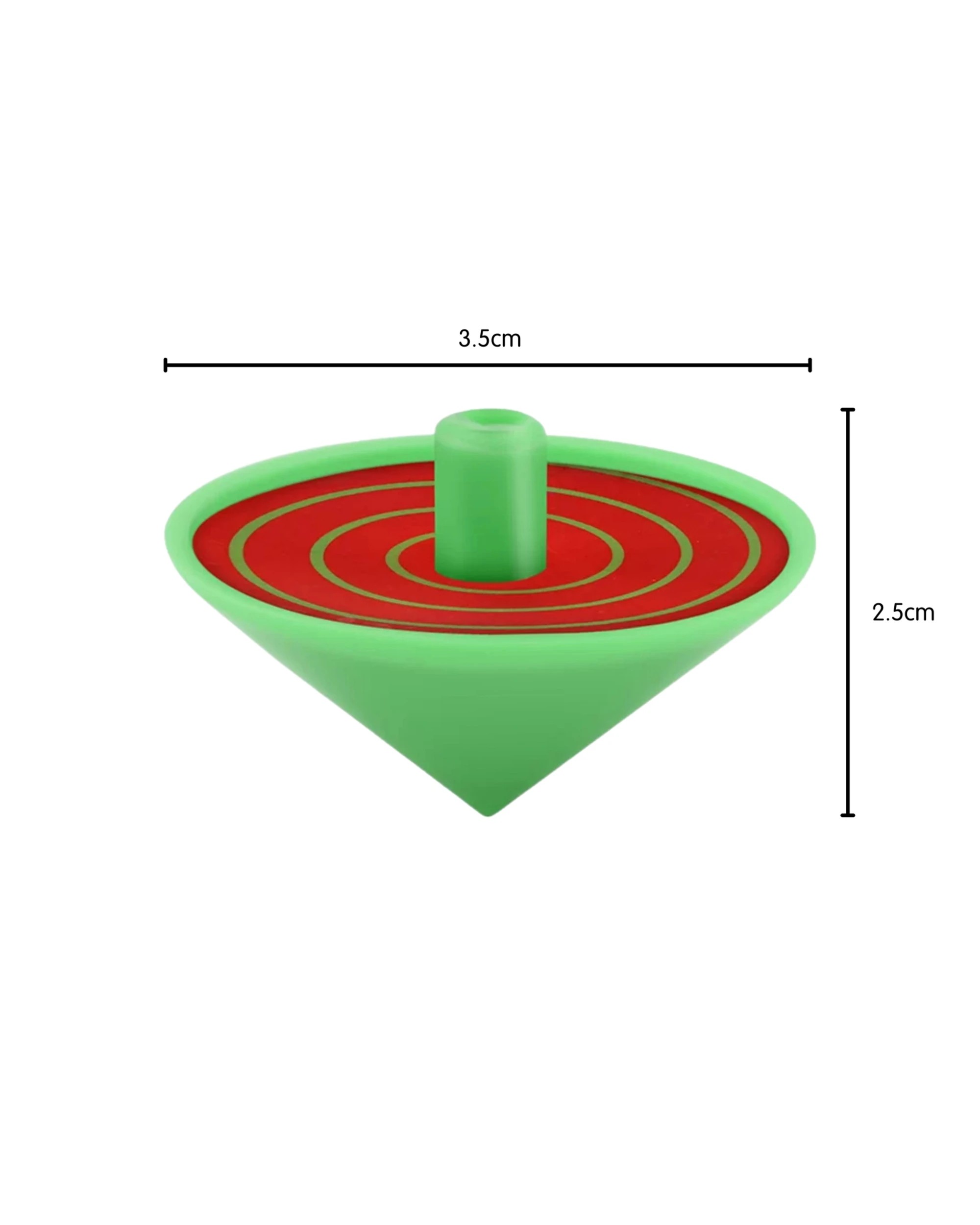 3 Partyrama Assorted Coloured Spin Tops Pack of 8, 3 of 4