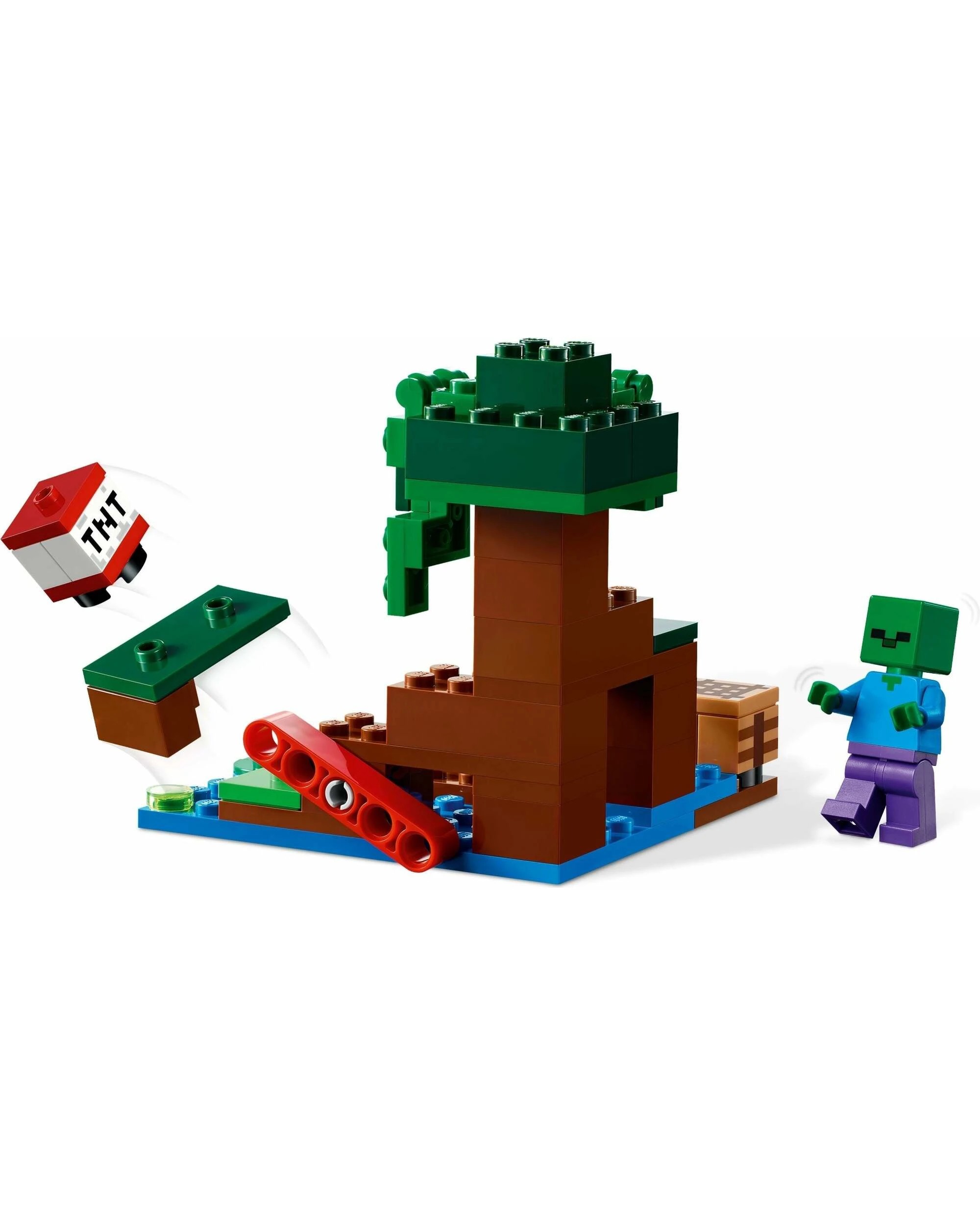 4 LEGO Minecraft Series 21240 The Swamp Adventure, 4 of 5