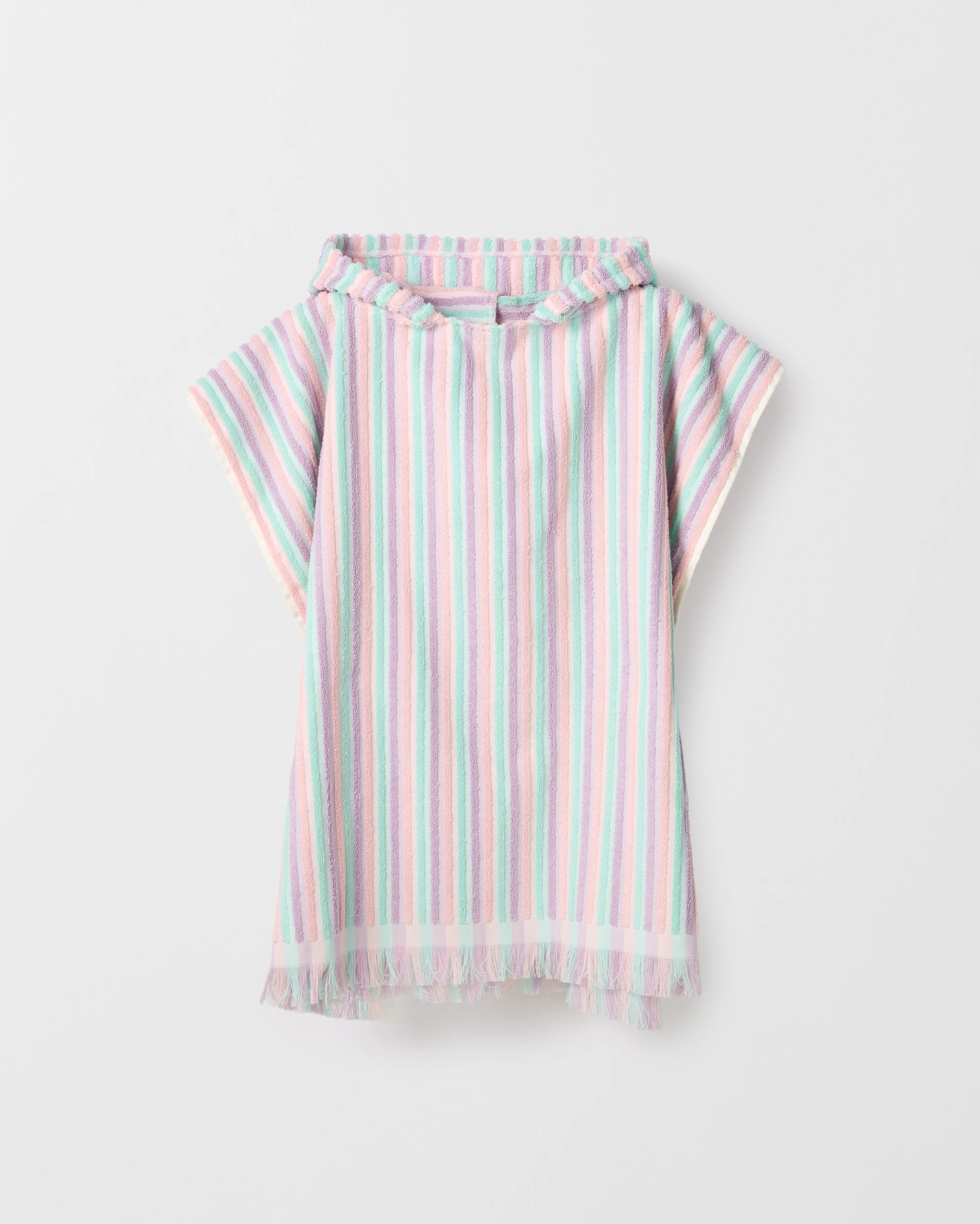 1 Target Kids Multi Rib Hooded Beach Towel
 - Pink, 1 of 3