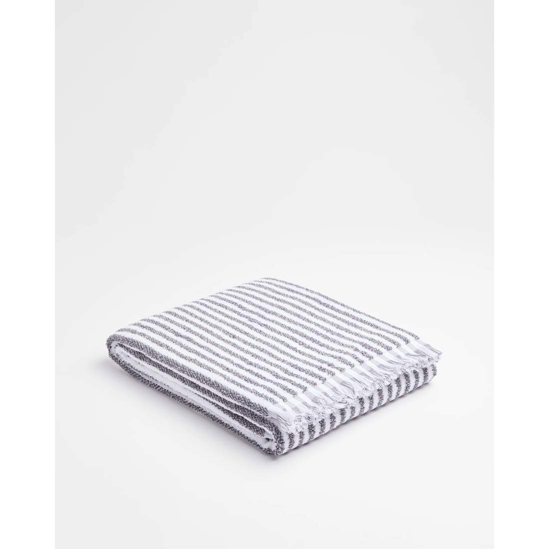 1 Target Australian Cotton Marle Striped Bath Sheet -  Hugo
 - Grey, 1 of 3