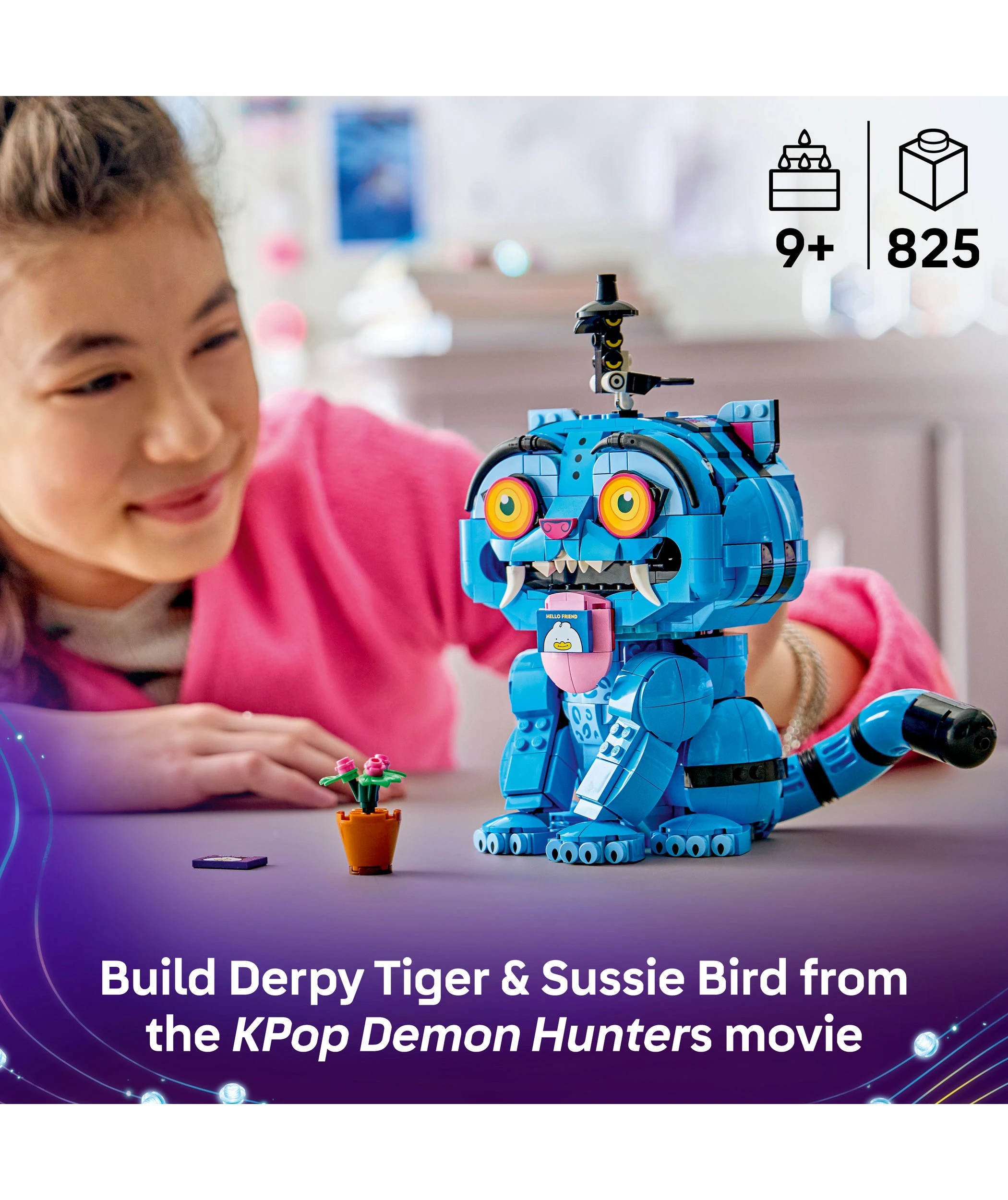 4 LEGO KPop Demon Hunters Derpy Tiger and Sussie Bird 72537, 4 of 11