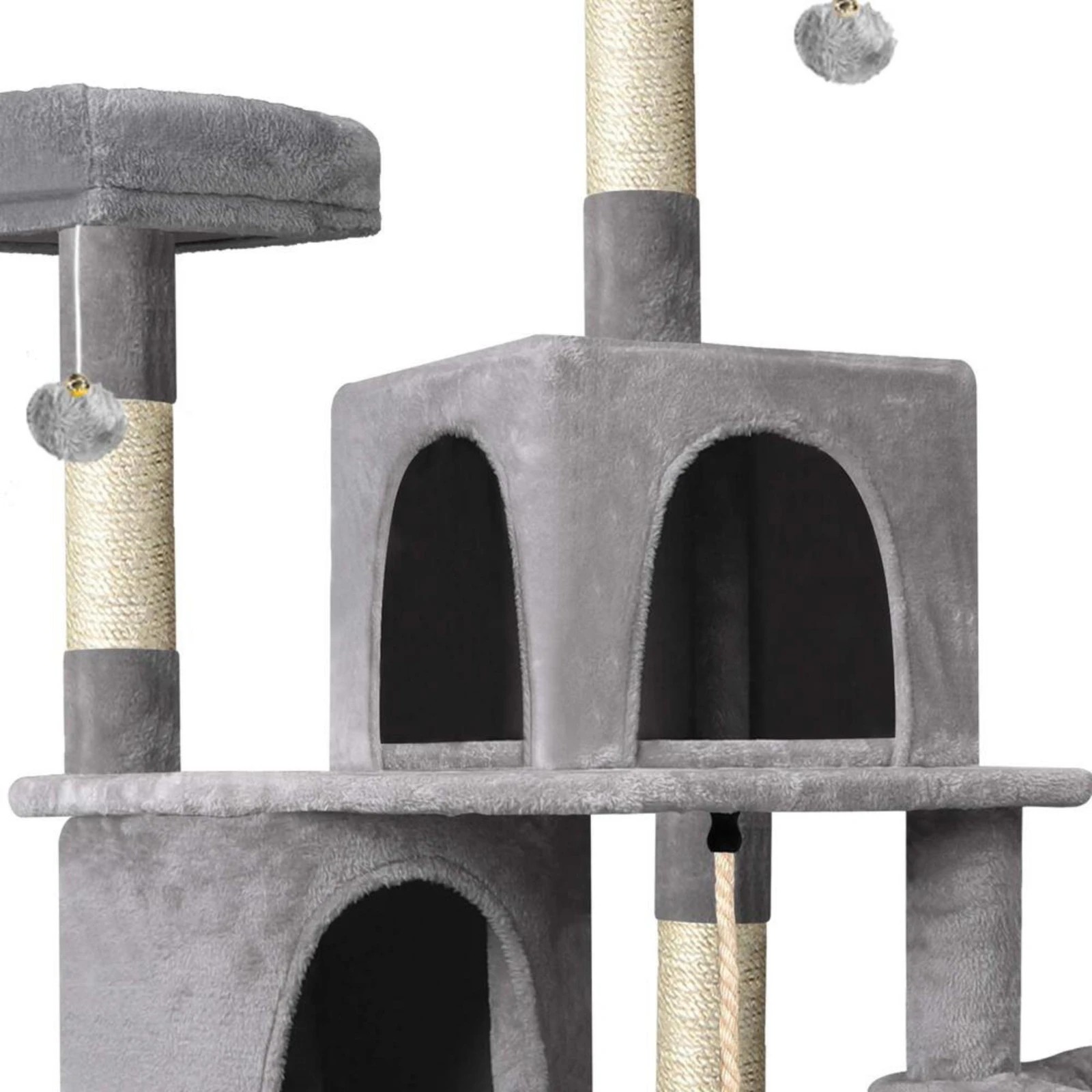 2 Beastie Cat Tree 161CM - Grey, 2 of 6