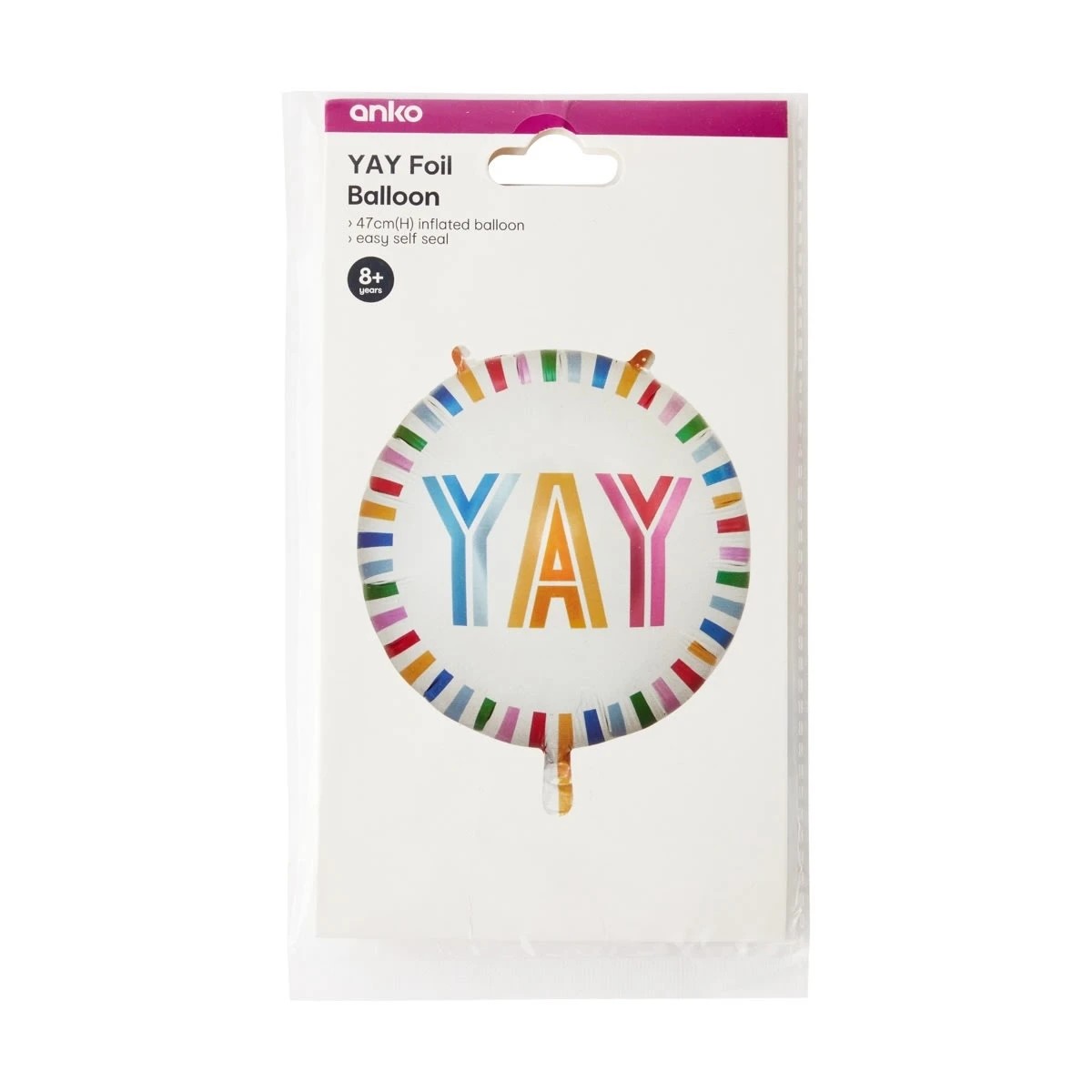 4 YAY Foil Balloon, 4 of 4
