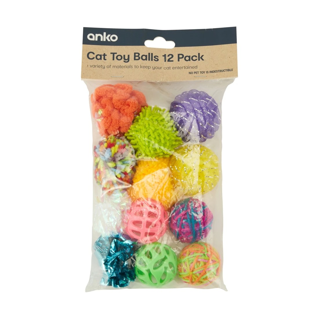 9 12 Pack Cat Toy Balls, 9 of 9