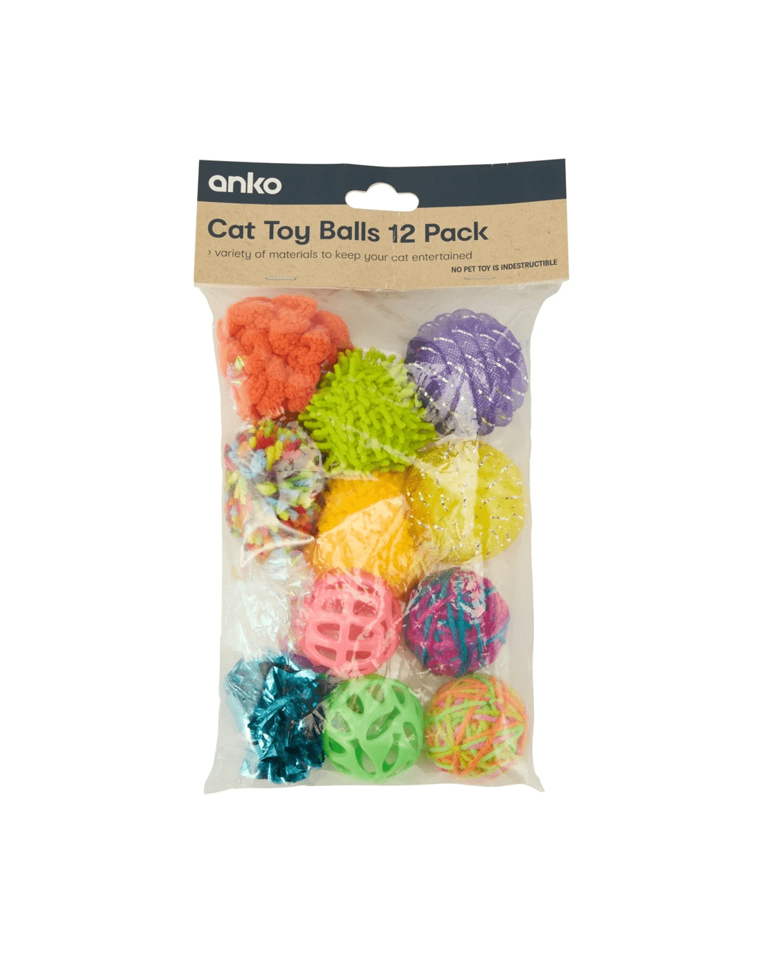 9 12 Pack Cat Toy Balls, 9 of 9