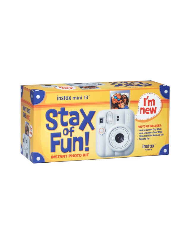 Fujifilm Instax Mini 13 Bundle - Clay W
