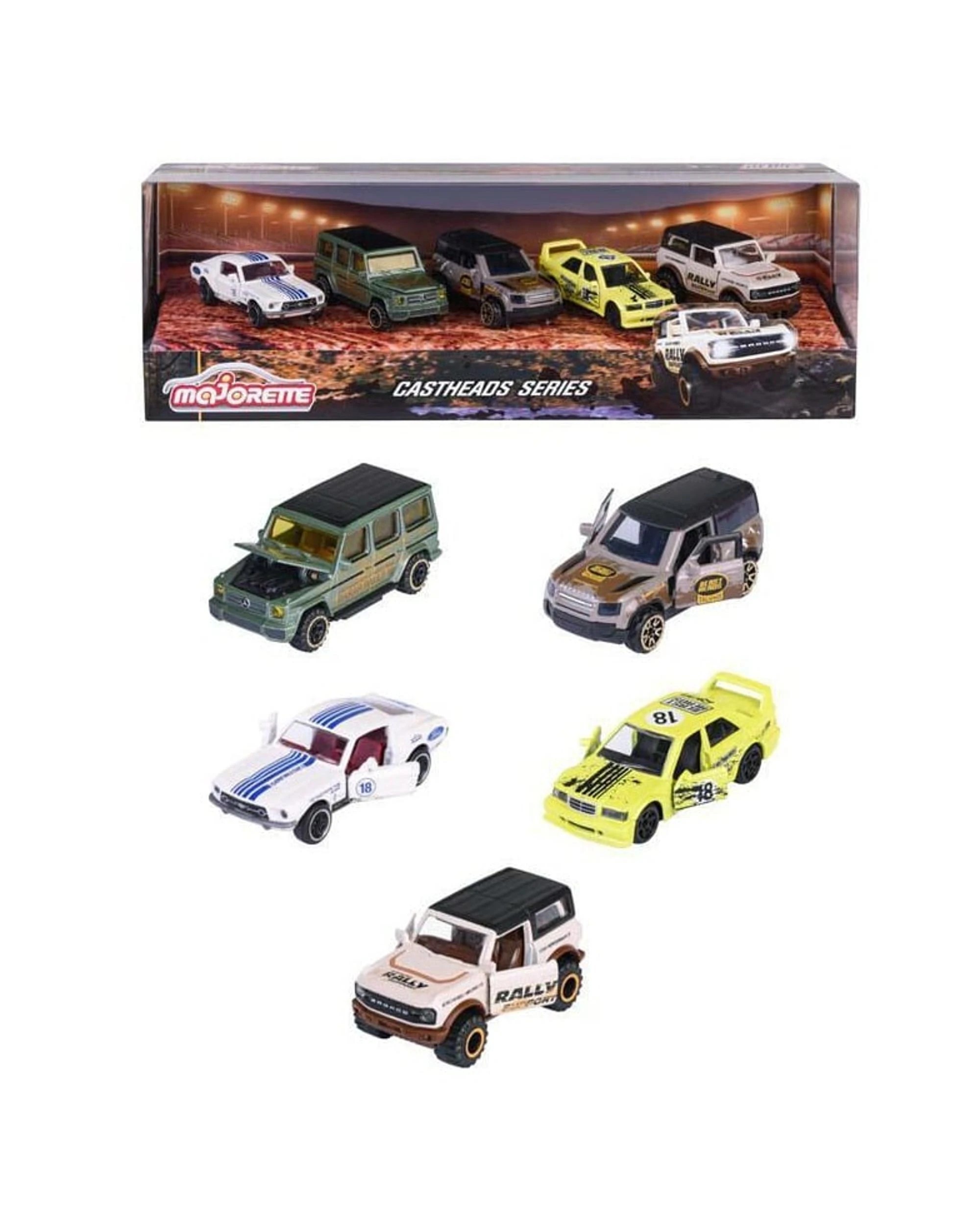 1 Majorette Castheads Series 5 Piece Gift Pack, 1 of 6