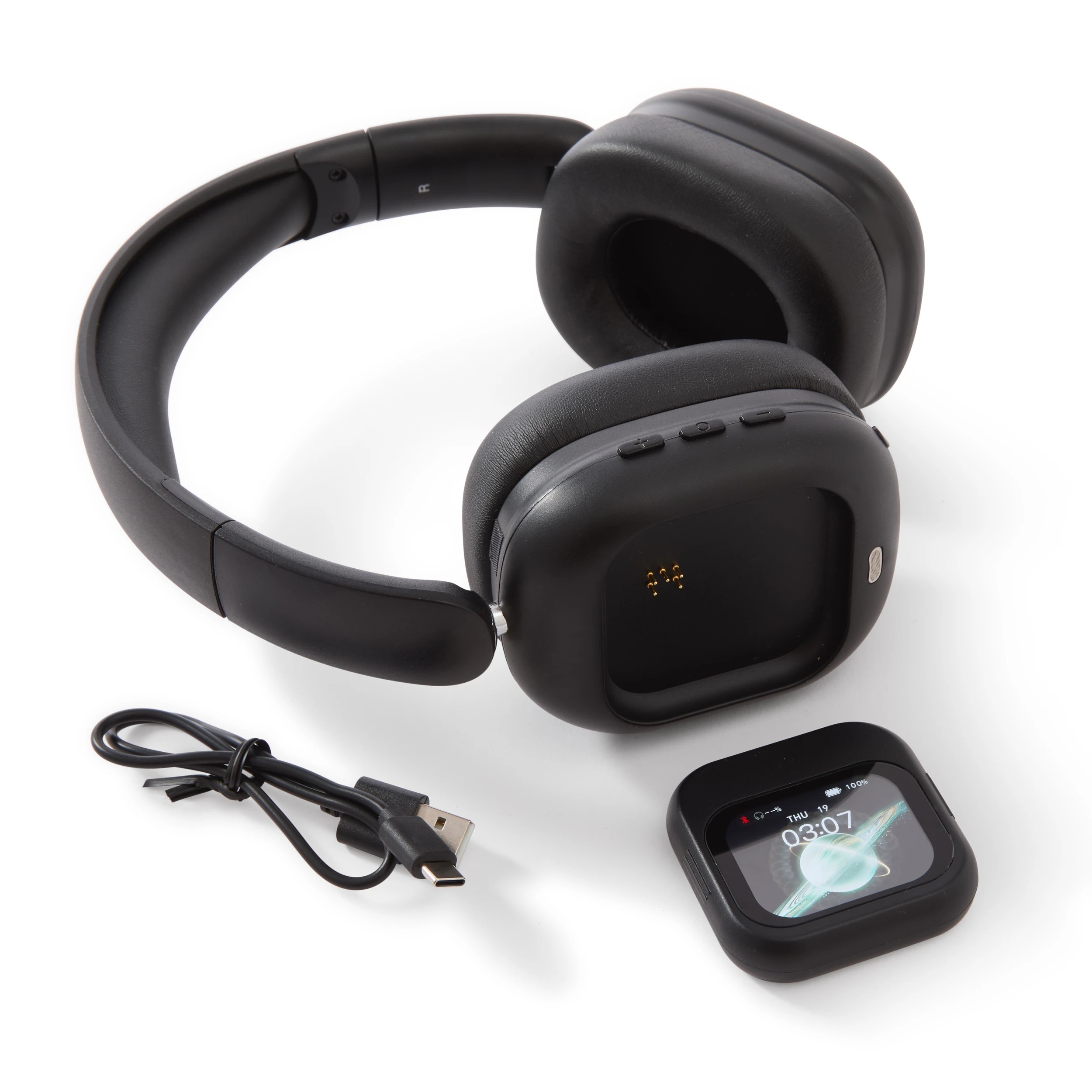 6 Hybrid ANC Touchscreen Headphones, 6 of 10