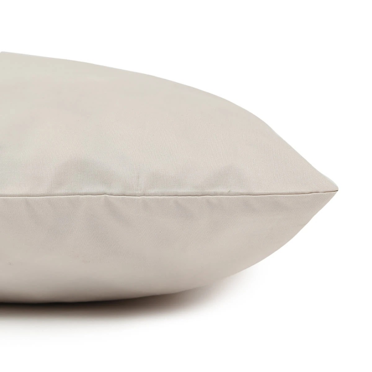 5 225 Thread Count Cotton Rich Standard Pillowcase - Oatmeal, 5 of 7