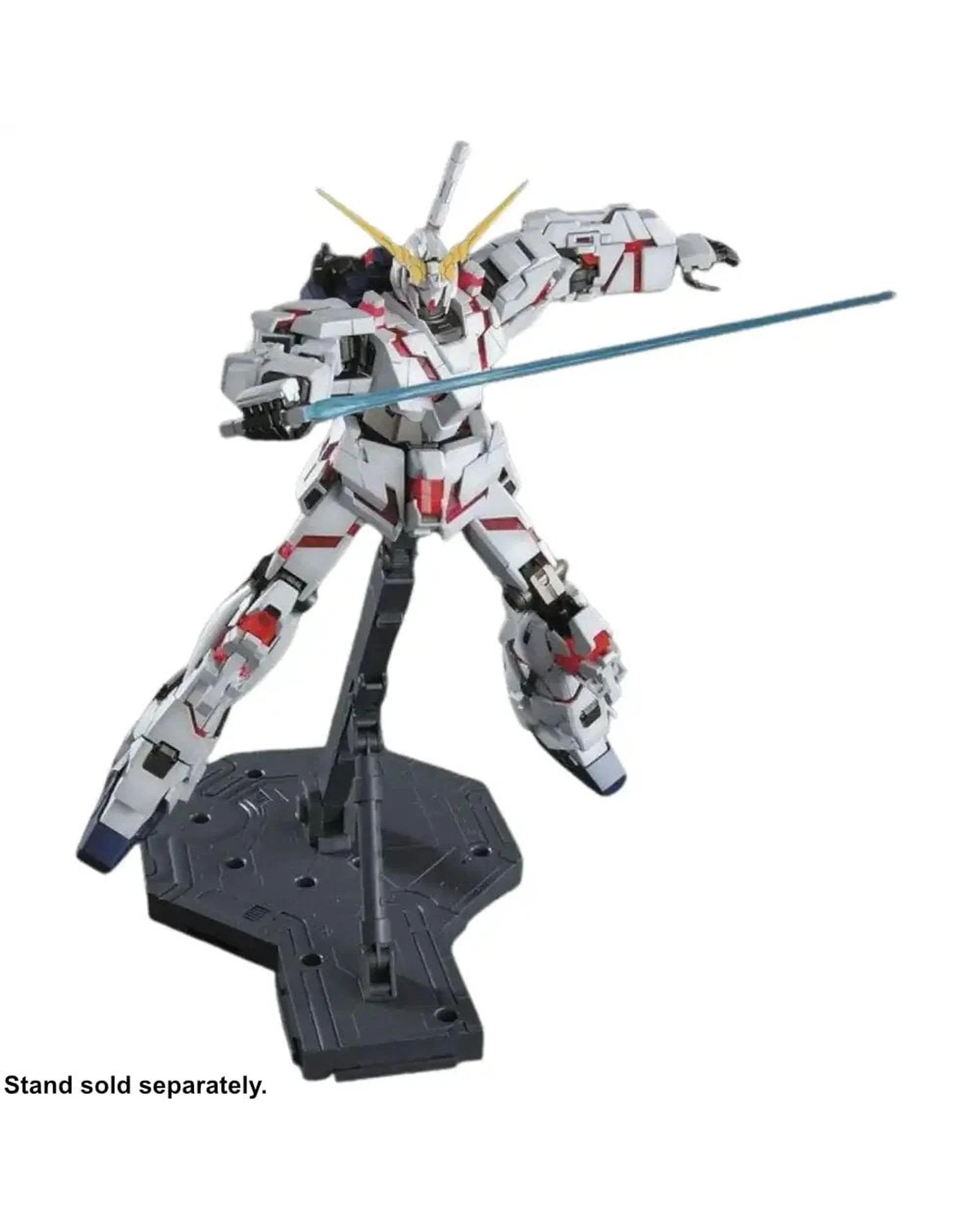 10 Bandai Gundam MG RX-0 Unicorn Gundam 1/100 Scale Model Kit, 10 of 10