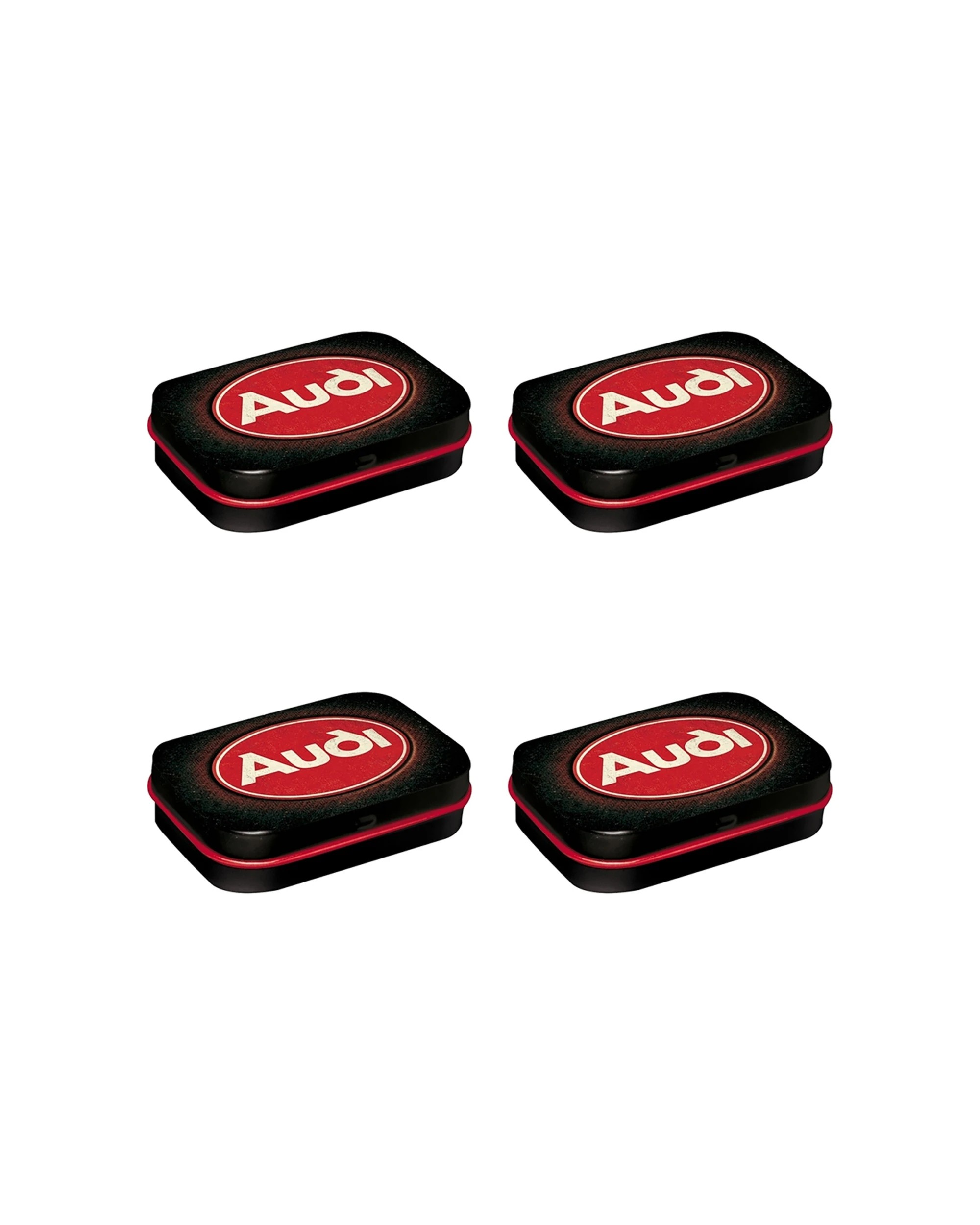 1 Nostalgic-Art 4PK Pocket Box with Mints - Audi Red Shine - Red, 1 of 2