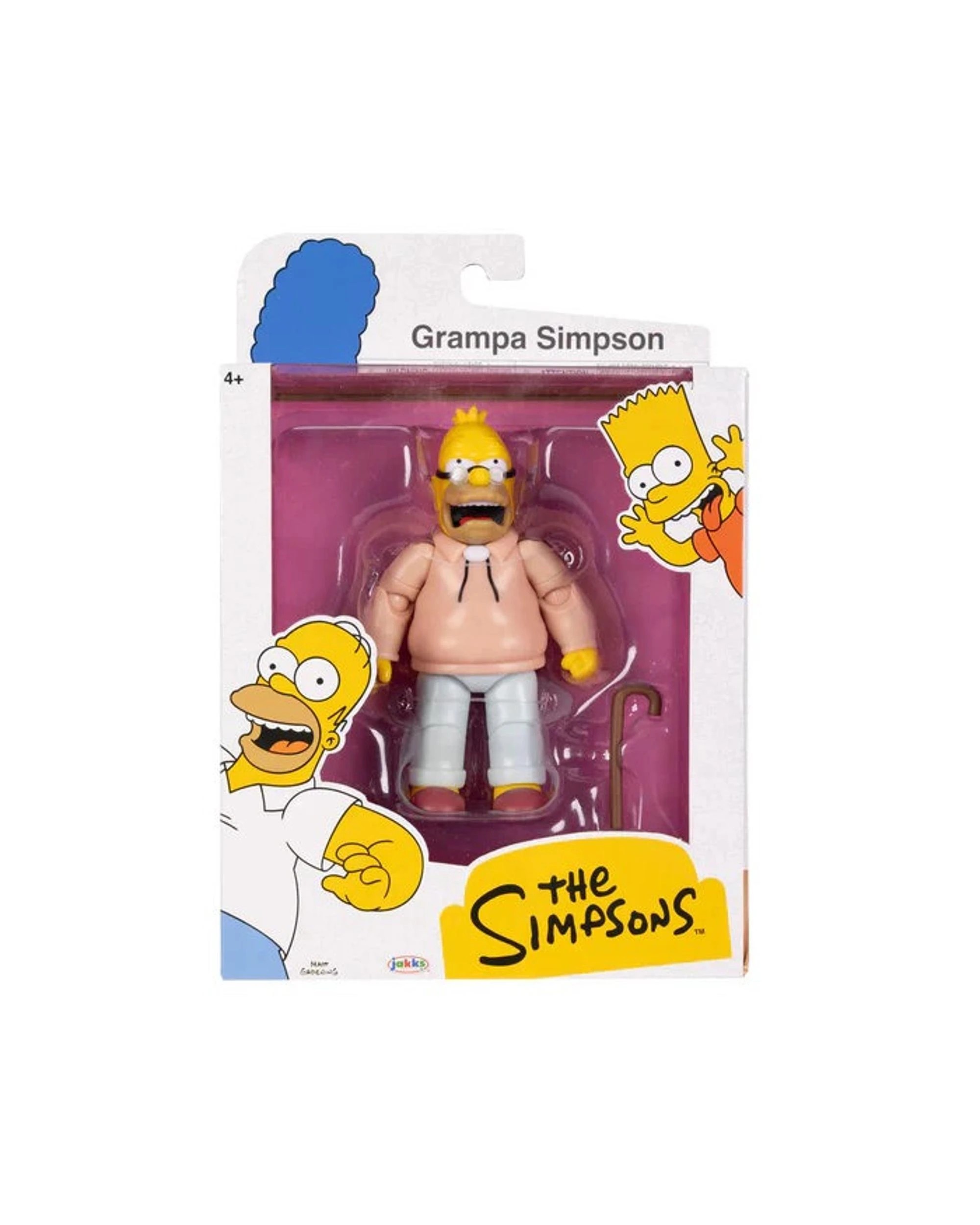 1 The Simpsons Wave 5 Grampa Simpson 5 inch Scale Figure, 1 of 1