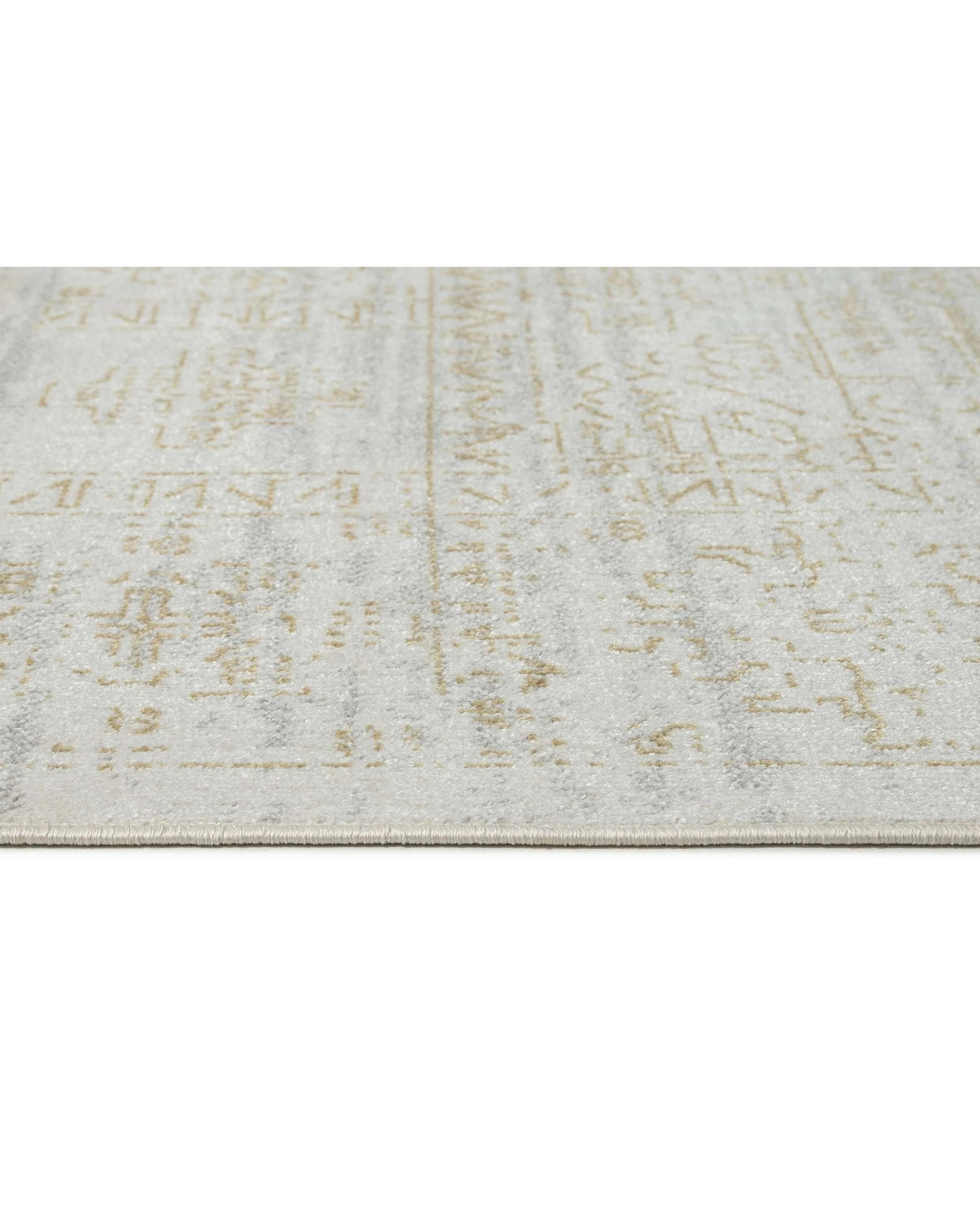 6 Loopsie Andalen  Vintage Washable Rug - Grey, 6 of 8