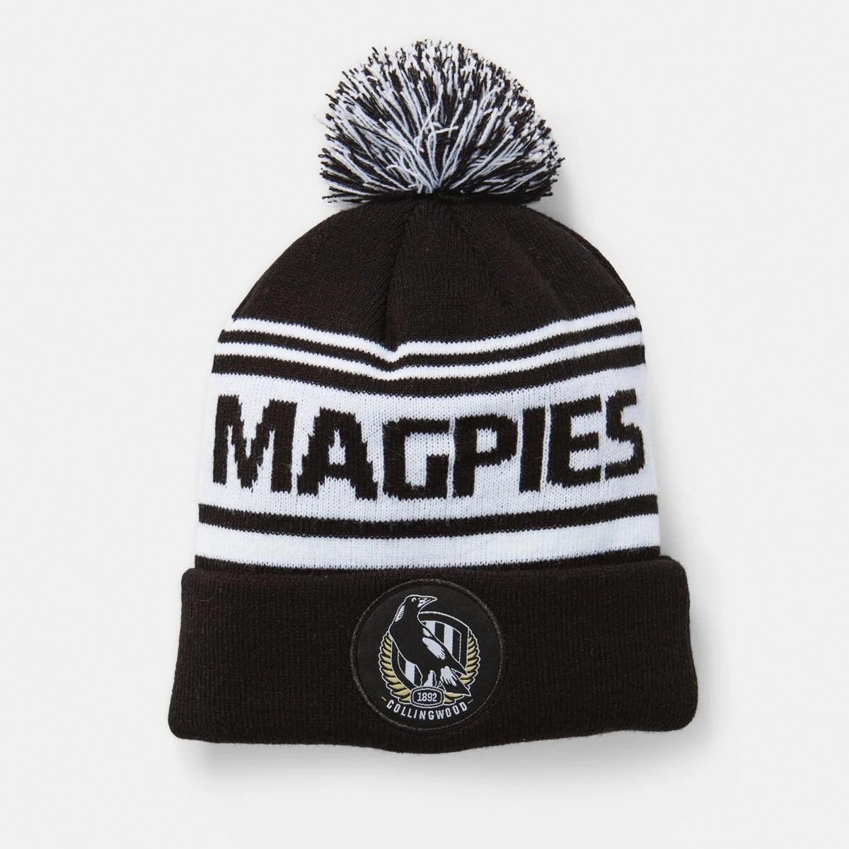 1 Official AFL Adult Beanie Collwood, 1 of 6