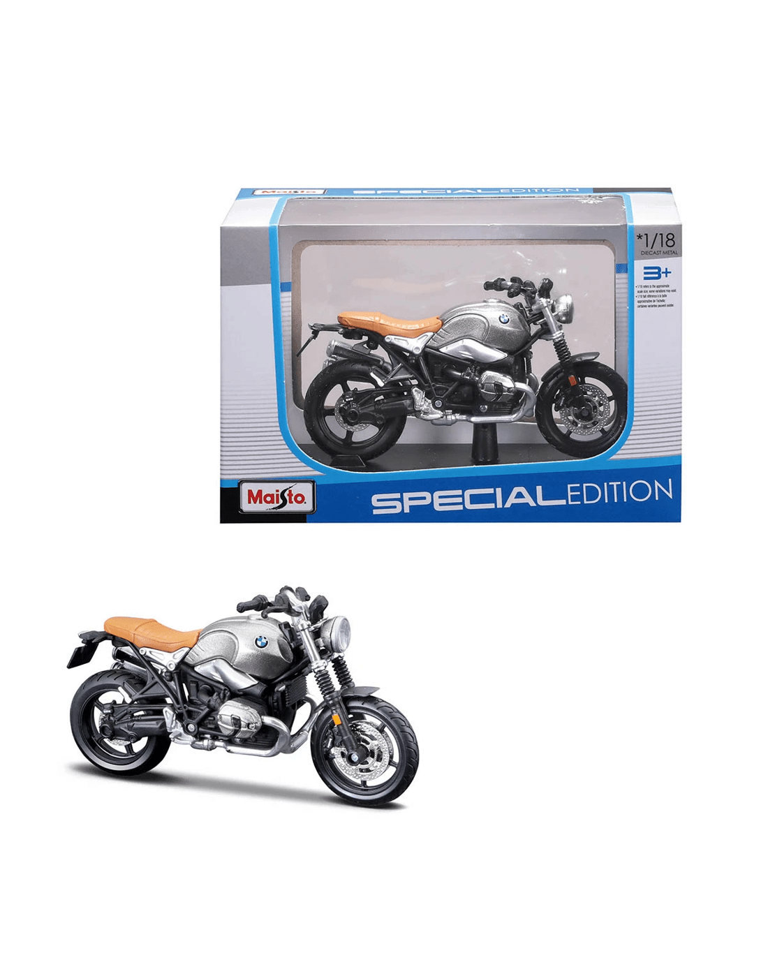 3 Maisto Special Edition 1/18 Die-cast Metal Motorbike Toy - Assorted, 3 of 9