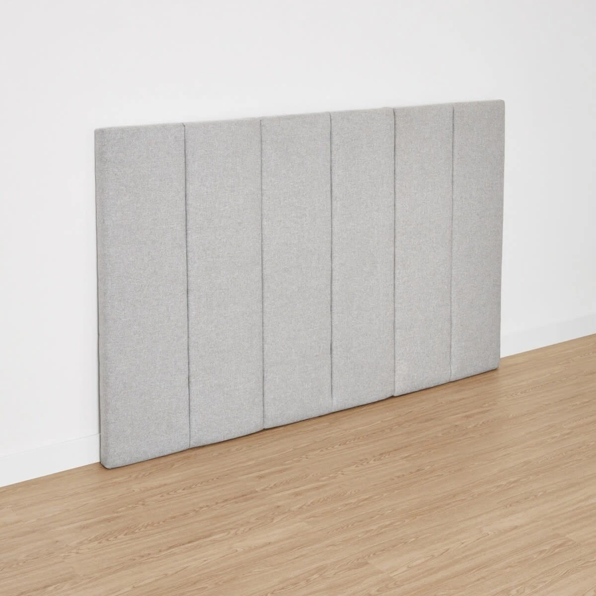 4 Queen/King Bed Wide Panel Bedhead - Grey, 4 of 10