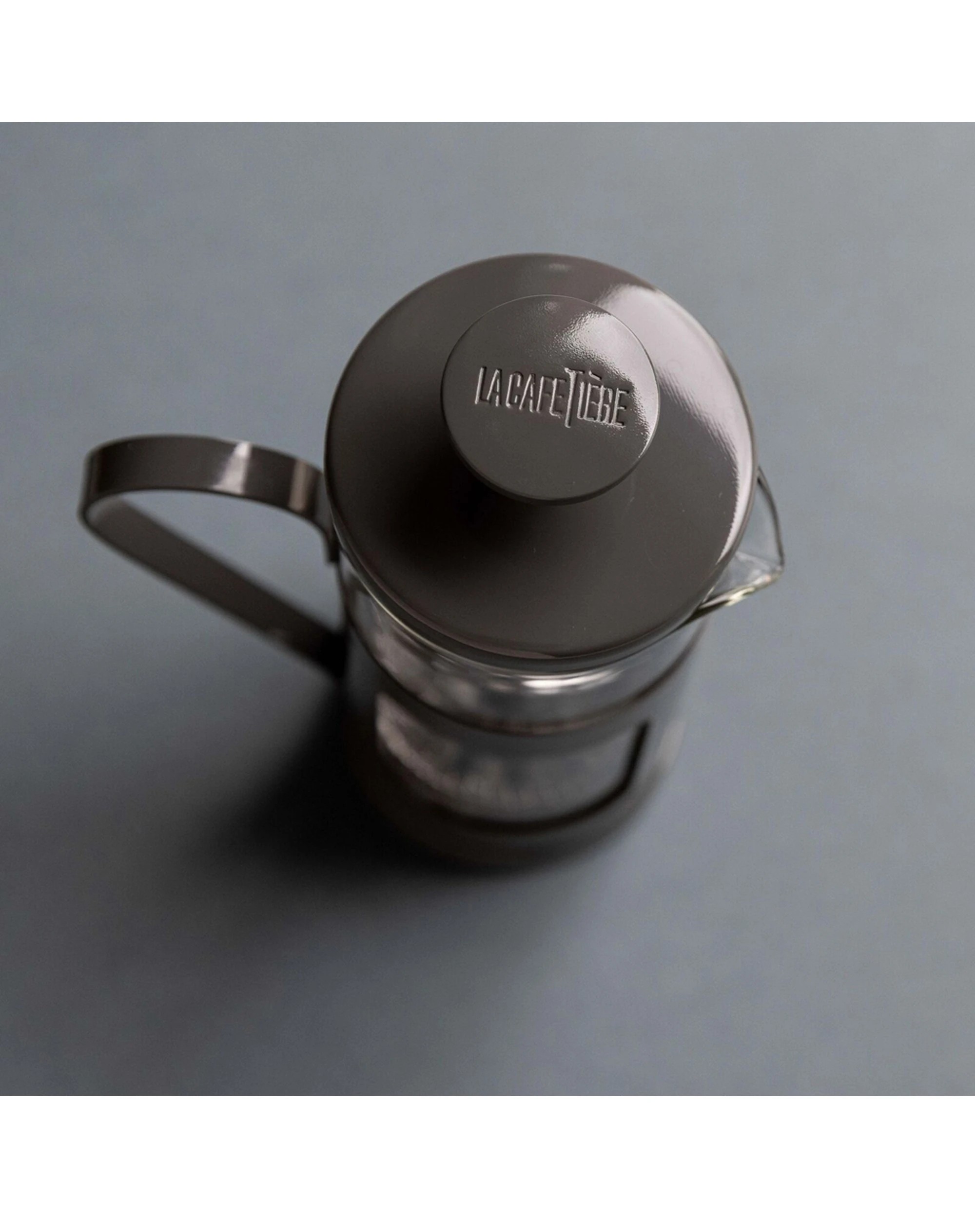 6 La Cafetiere Monaco 3-Cup 350ml Stainless Steel Glass French Press - Grey, 6 of 6