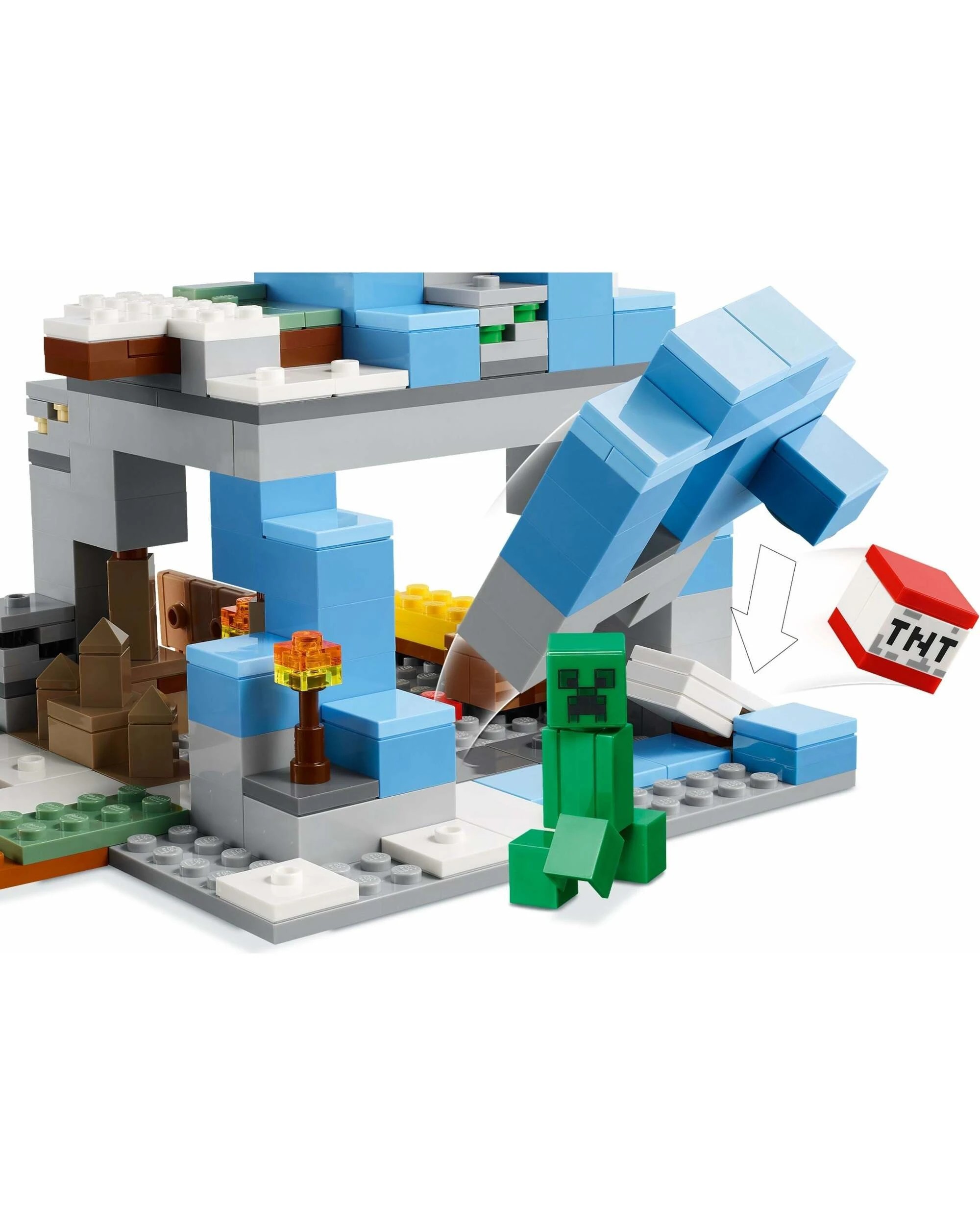 1 LEGO Minecraft 21243 The Frozen Peaks, 1 of 3