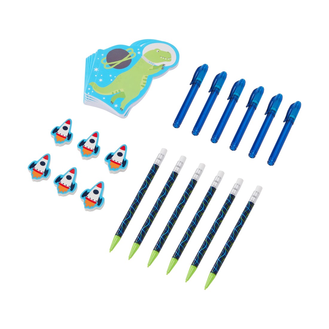 3 24 Piece Stationery Set - Space Dino, 3 of 9