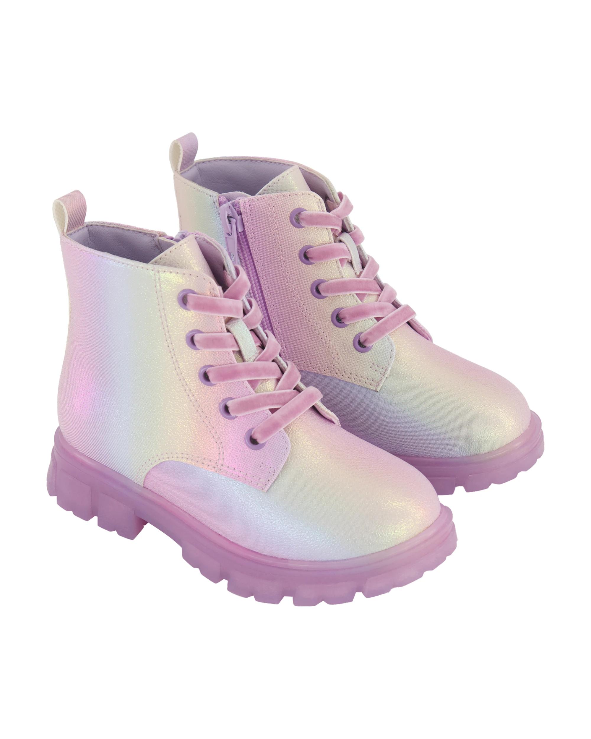1 Junior Light Up Boots Ombre, 1 of 5