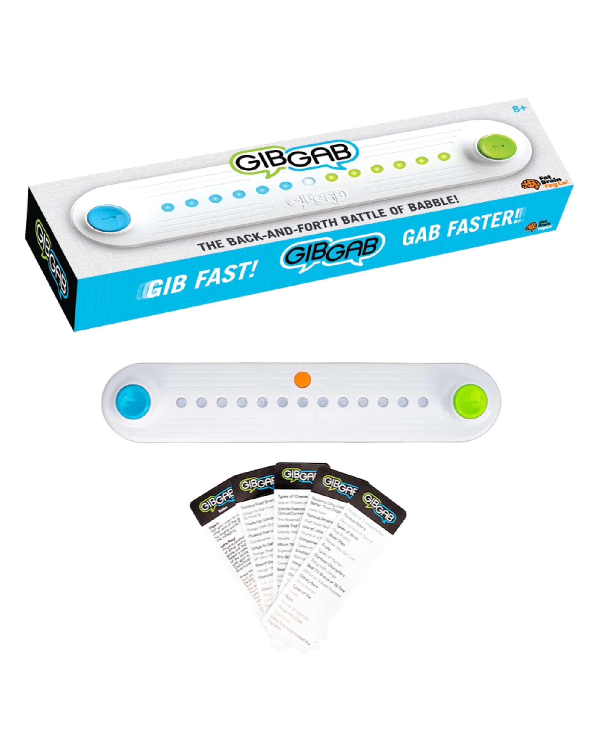 1 Fat Brain Toy Co Gib Gab Electronic Card Game, 1 of 5