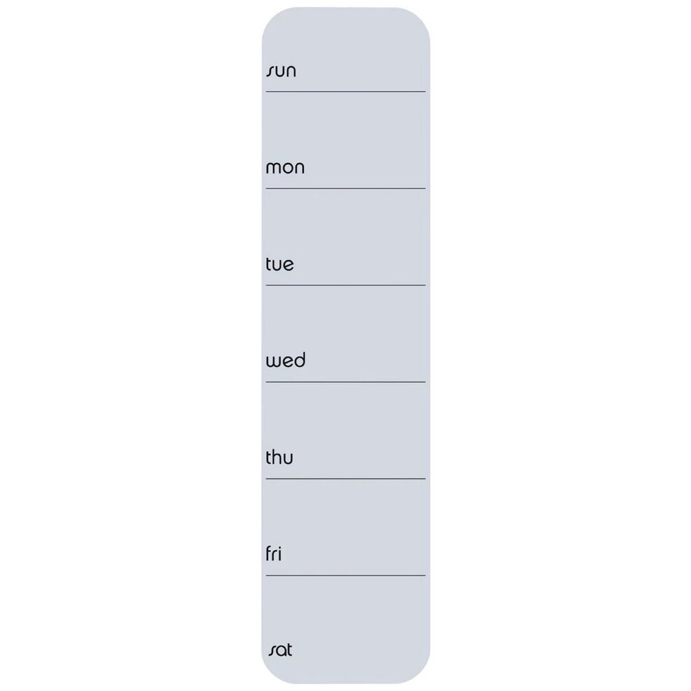 1 Three By Three up date! Silicone Weekly Planner, 1 of 2